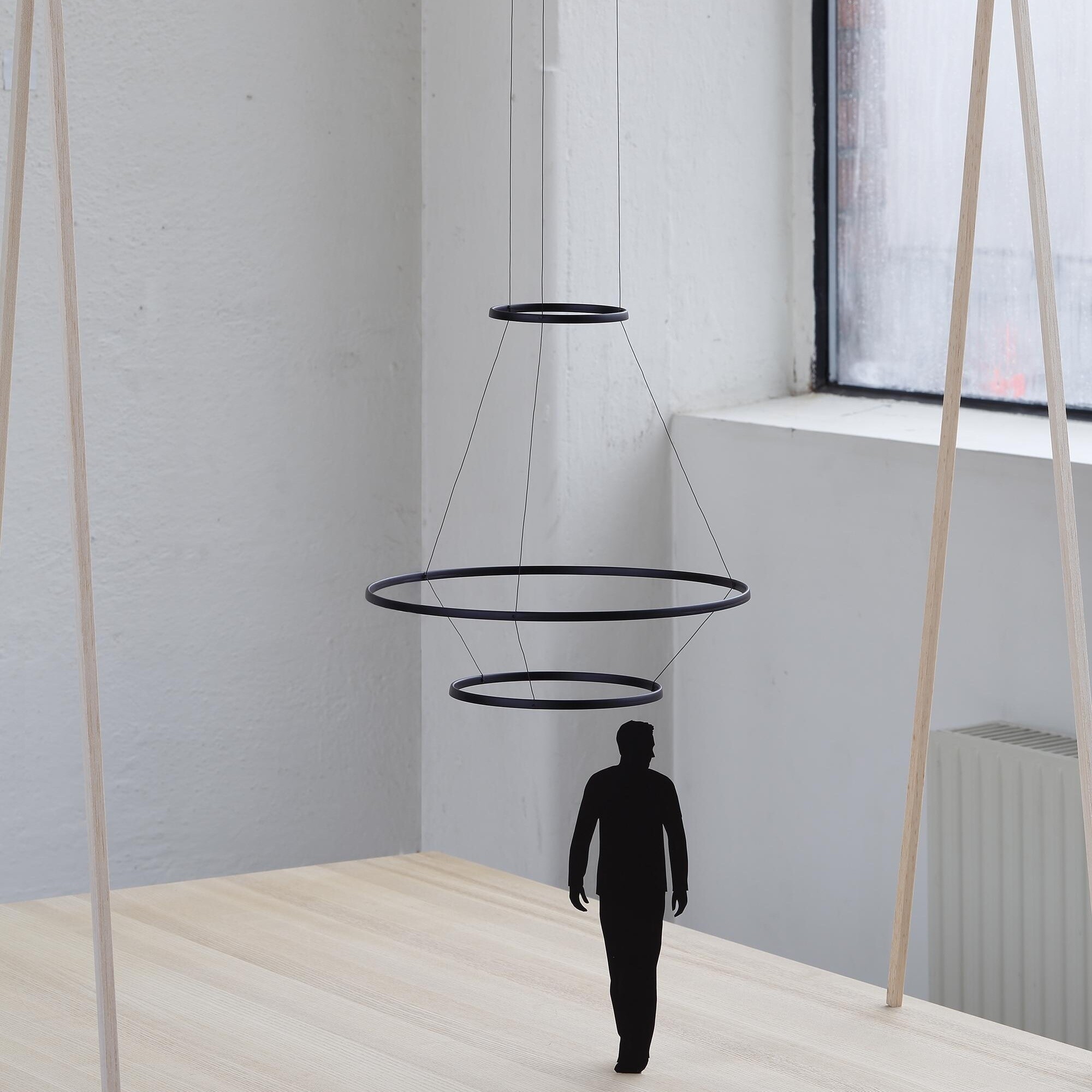 Compendium Circle LED Suspension Lamp Ø72cm