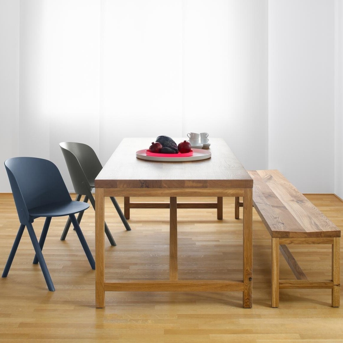 e15 TA21 Platz Dining Table H 75cm