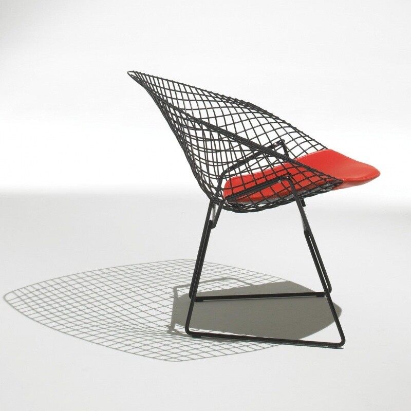 Bertoia Diamond Easy Chair With Seat Cushion