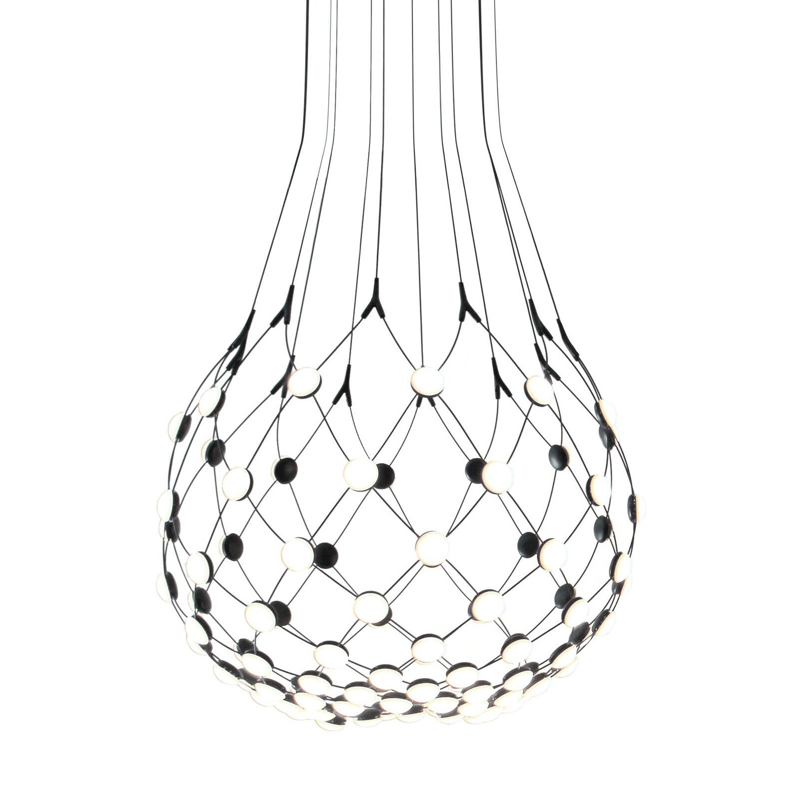 Mesh D86 LED Suspension Lamp Ø 80cm