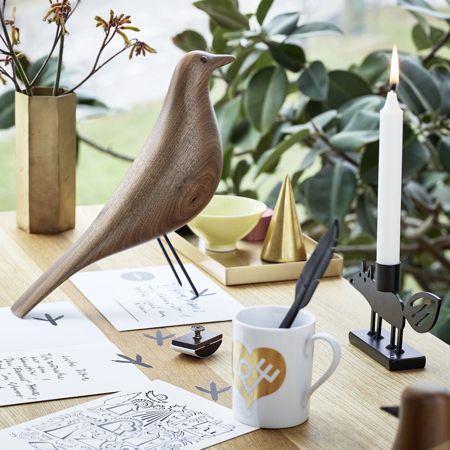 Eames House Bird Figure