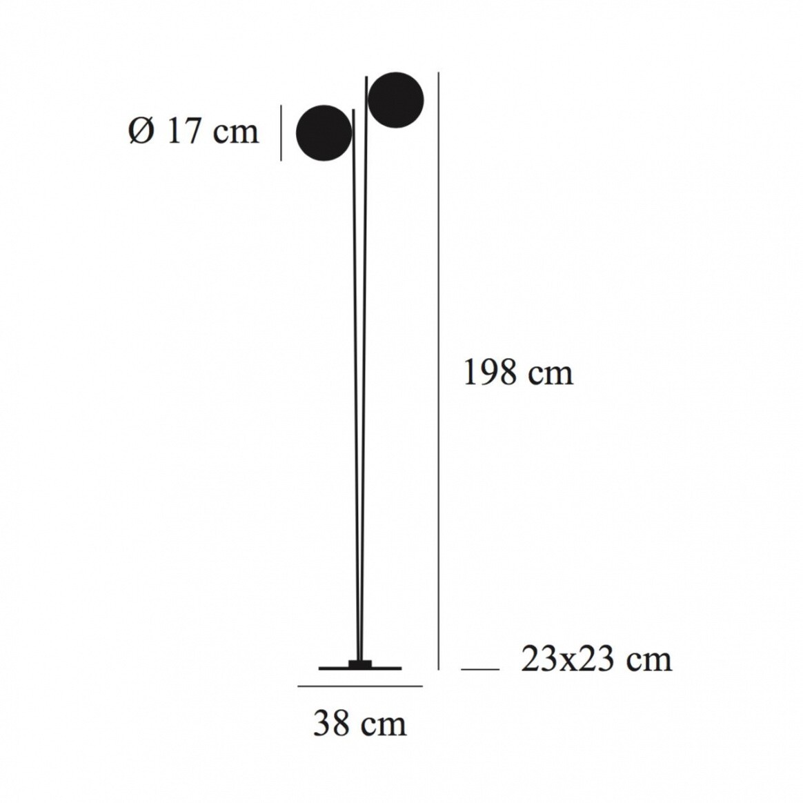 Lederam F2 LED Floor Lamp