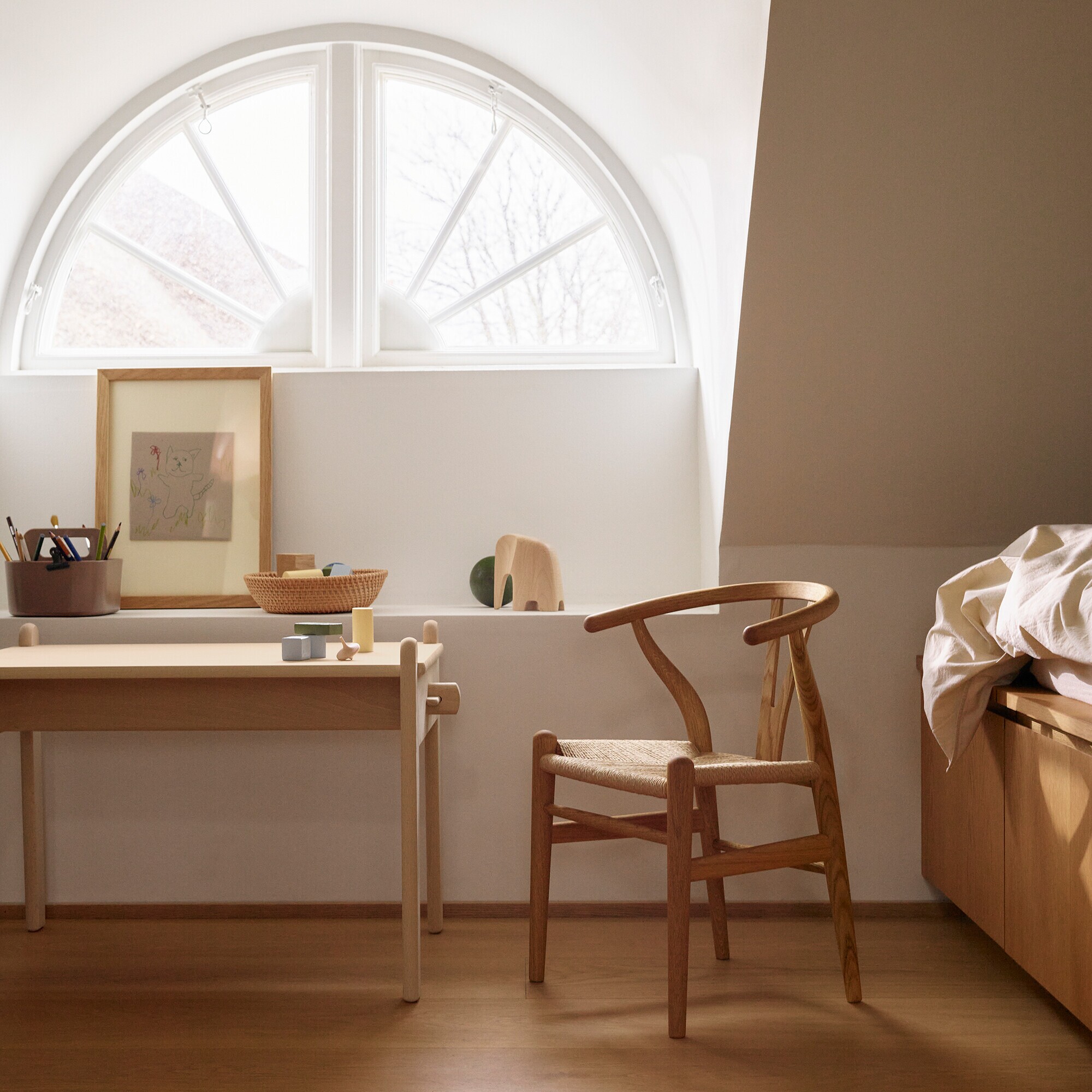 Limited Edition CH24 Wishbone Children's Chair