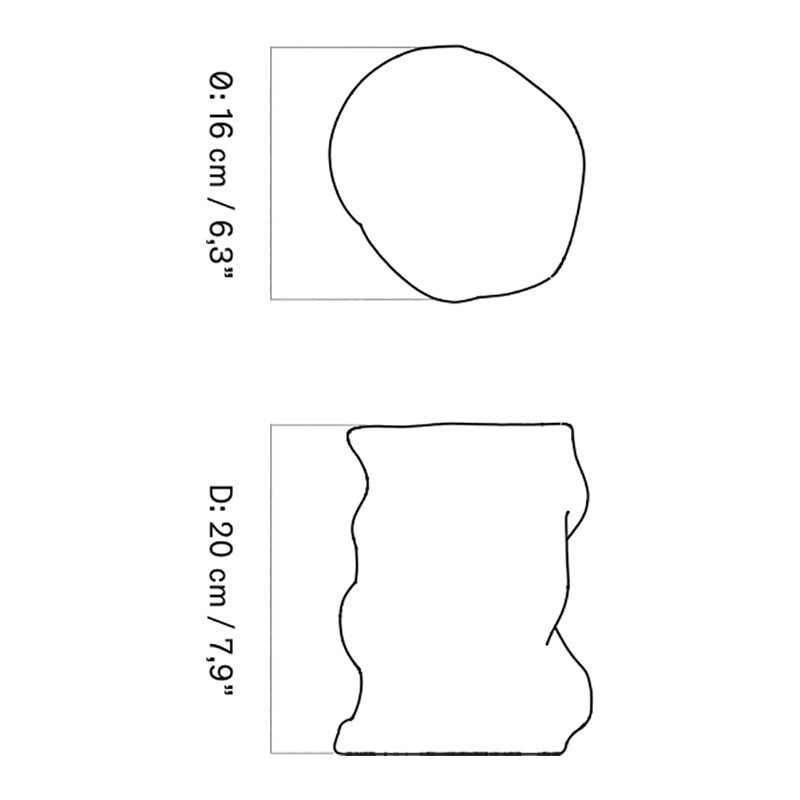 Collapse Vase H 20cm