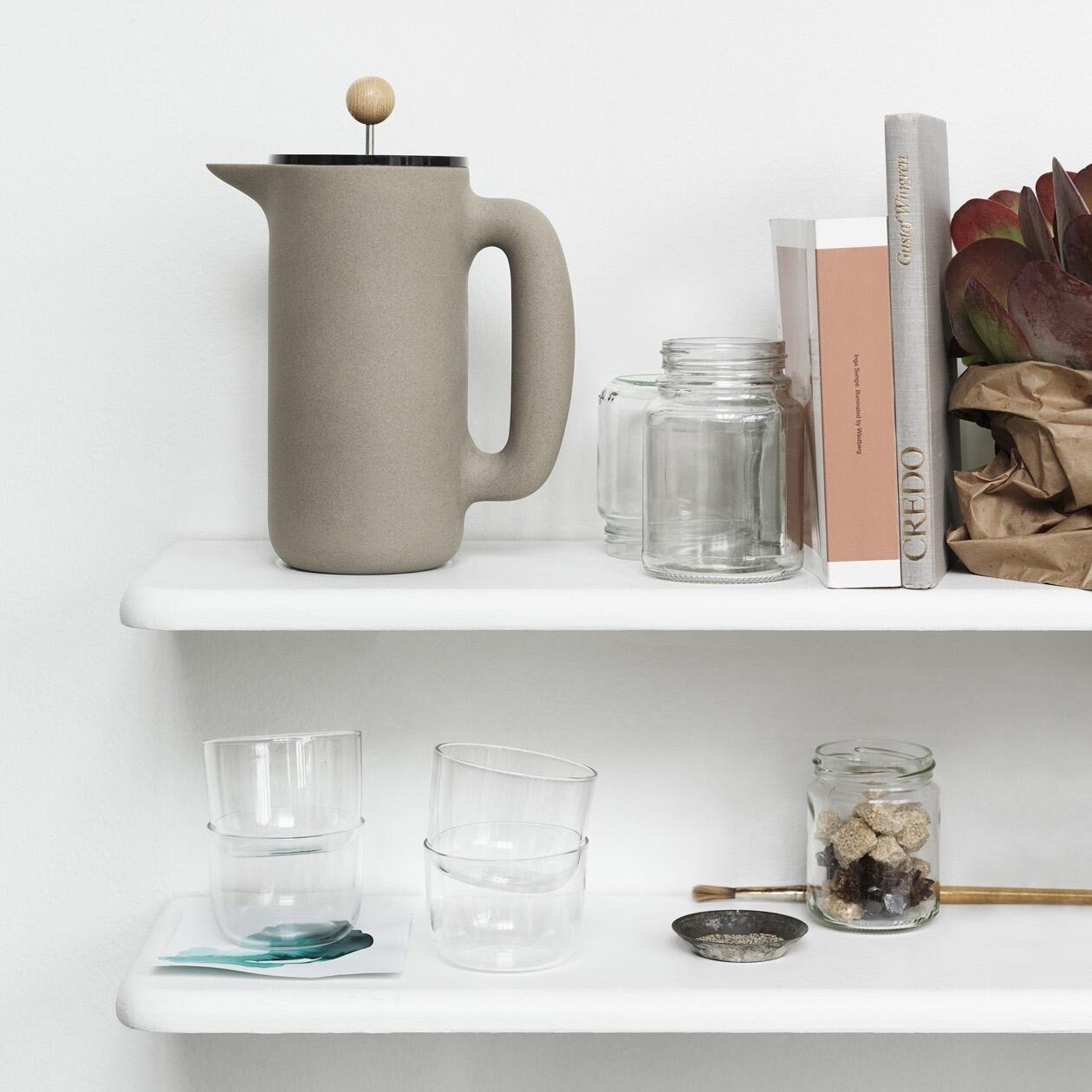 Corky Glass Set Of 4