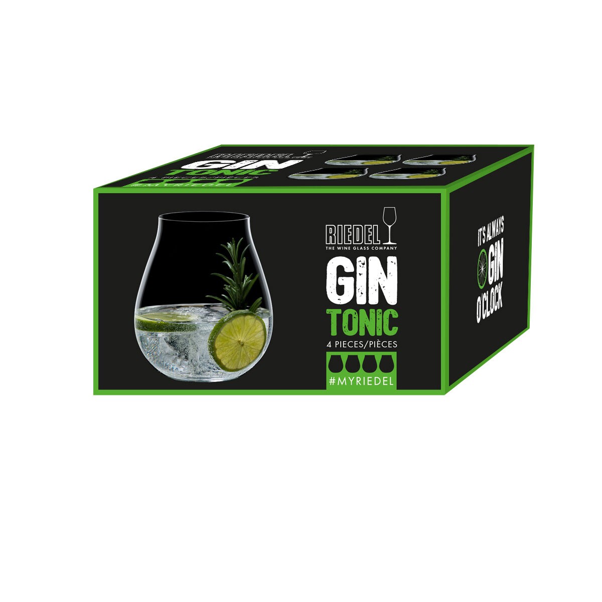 Gin Glass Set of 4