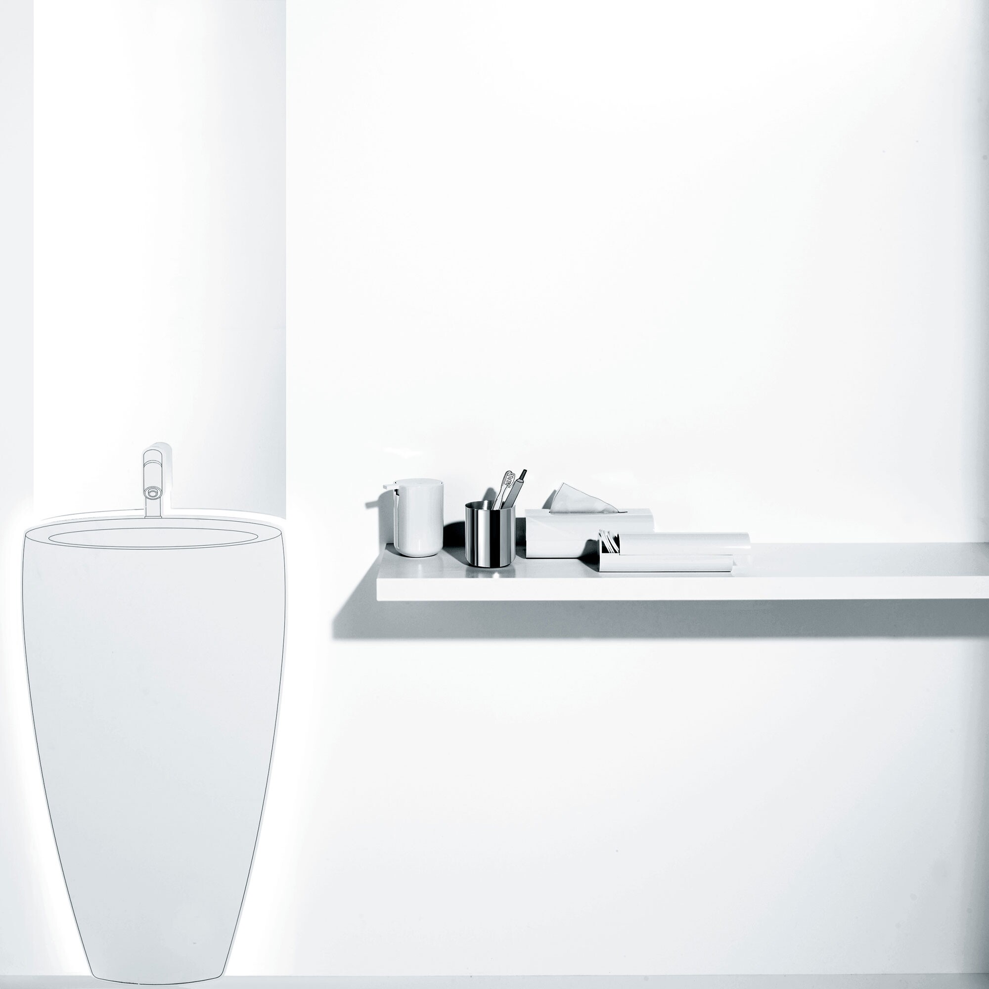 Birillo Cotton Pad Dispenser