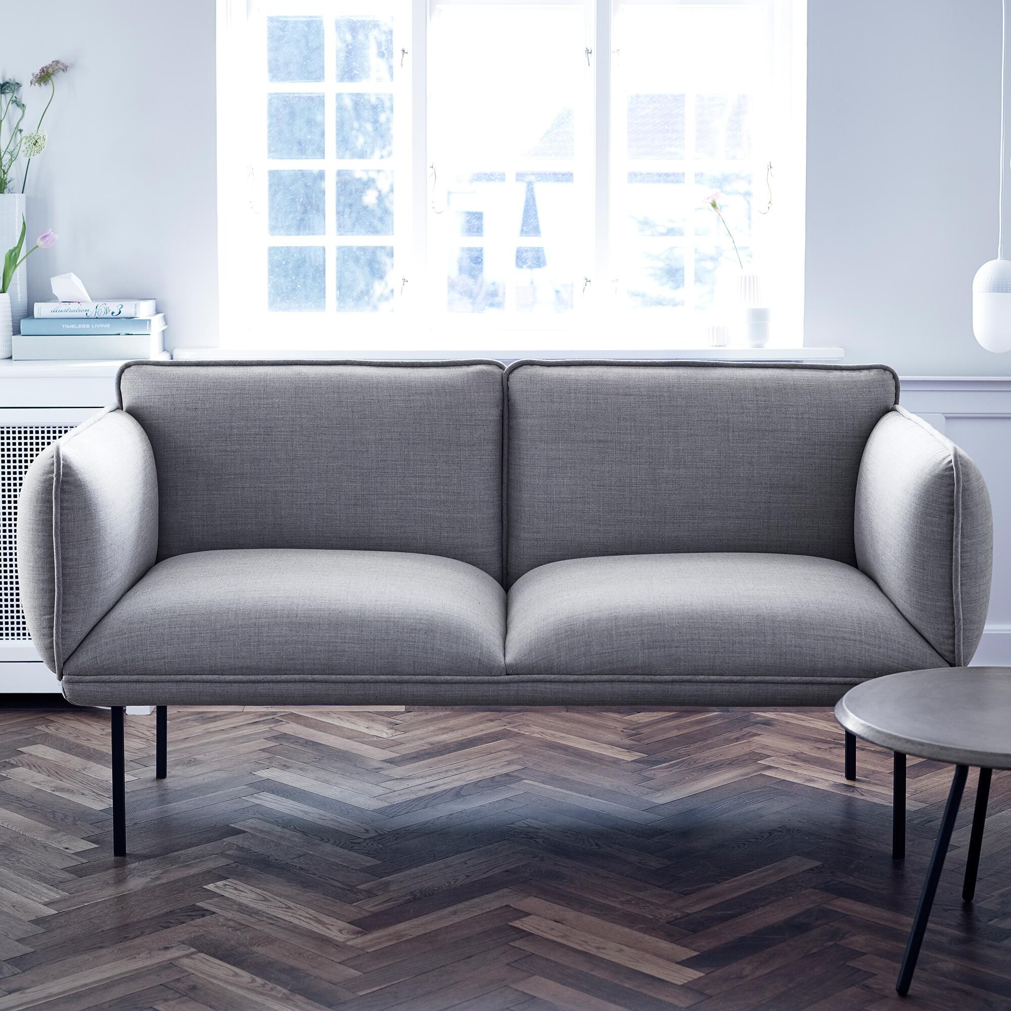 Nakki 2-Seater Fabric Sofa