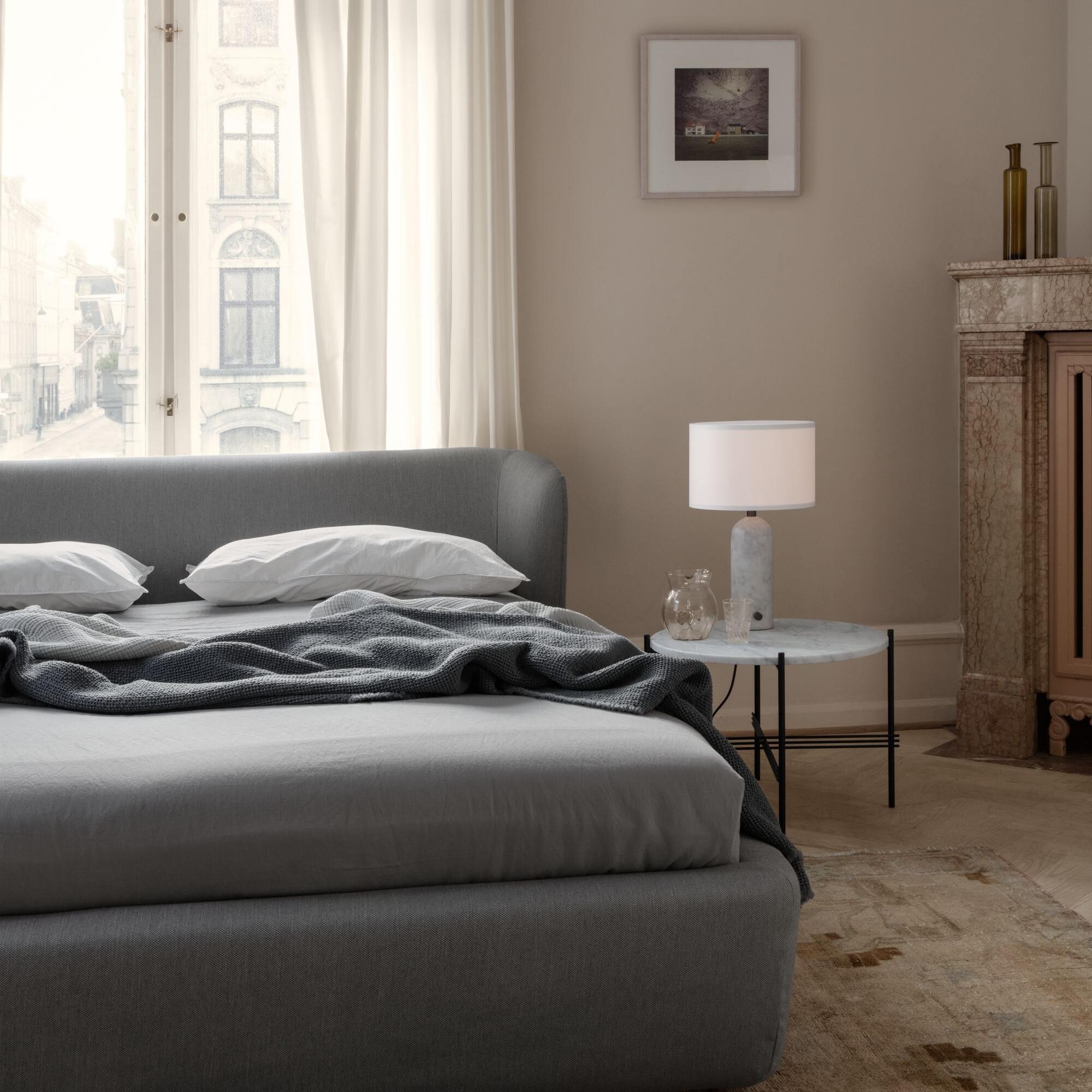 Gravity Table Lamp L Frame Marble