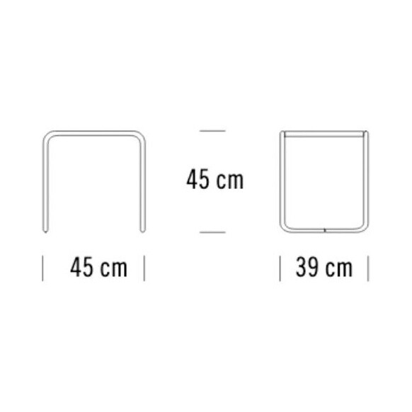 B 9 Side Table Beech