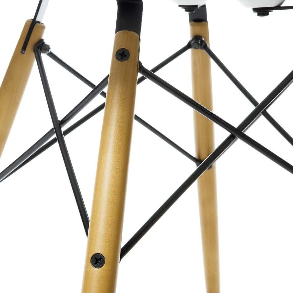 Eames Plastic Side Chair DSW RE Golden Maple