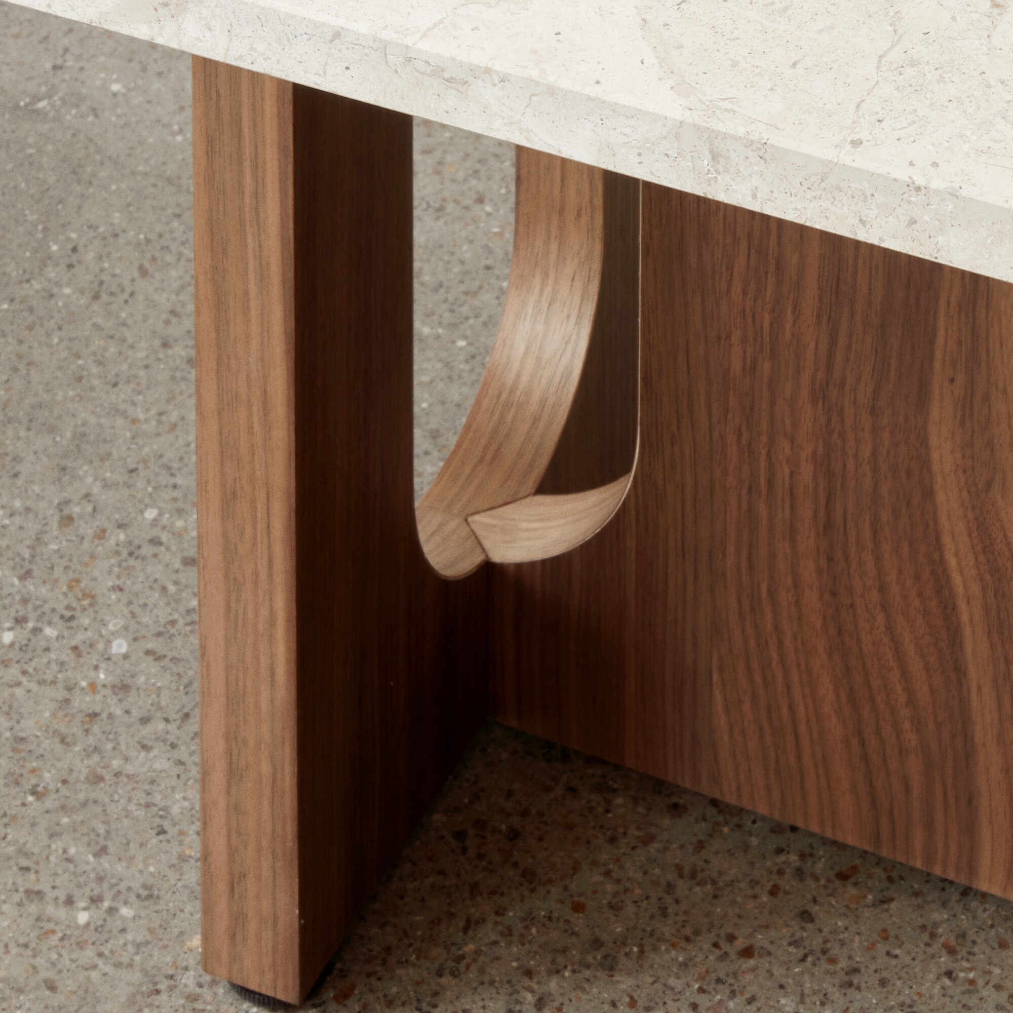 Androgyne Coffee Table Frame Wood 120x45cm