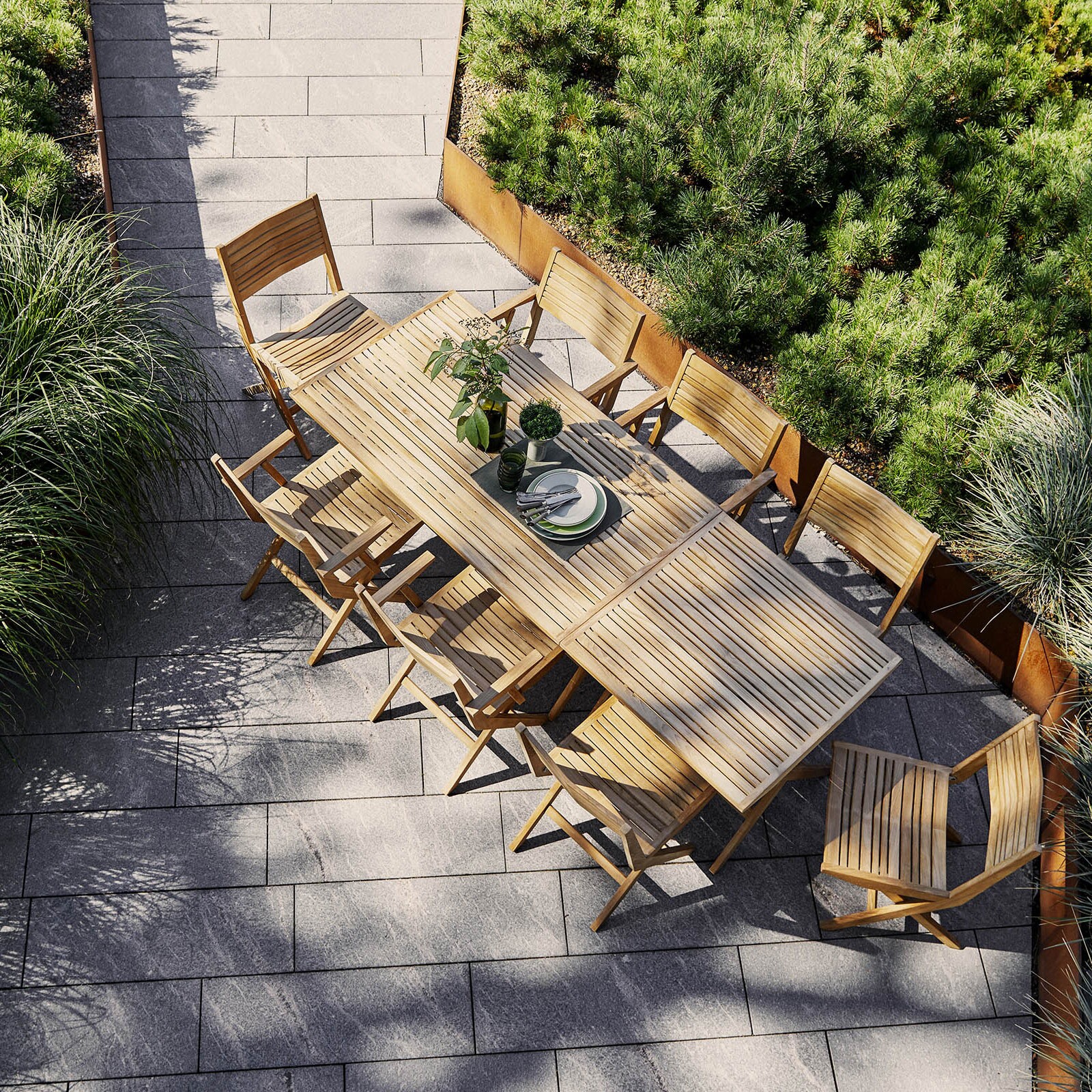 Flip Foldable Garden Armchair