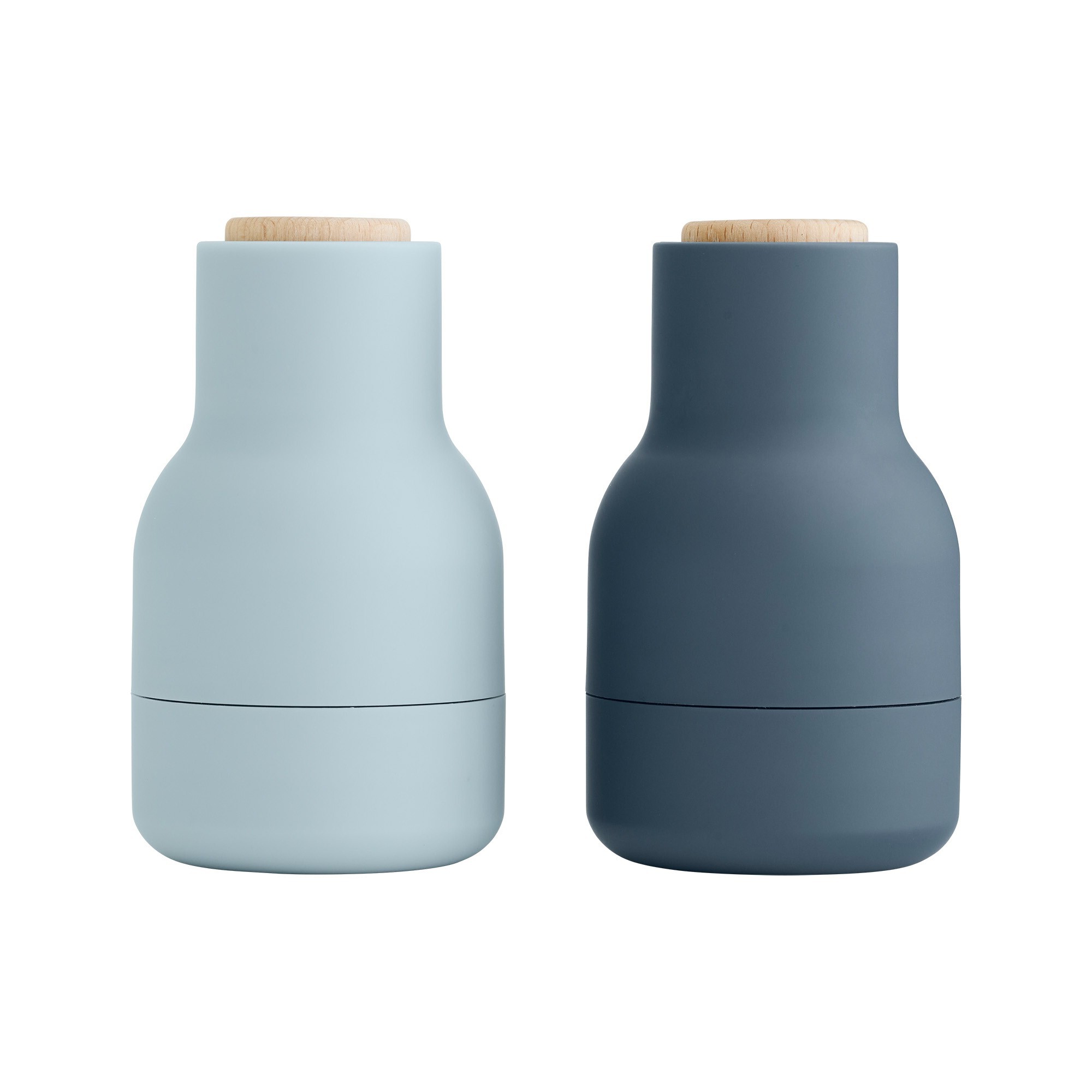 Bottle Grinder Small Set of 2 With Beech Lid