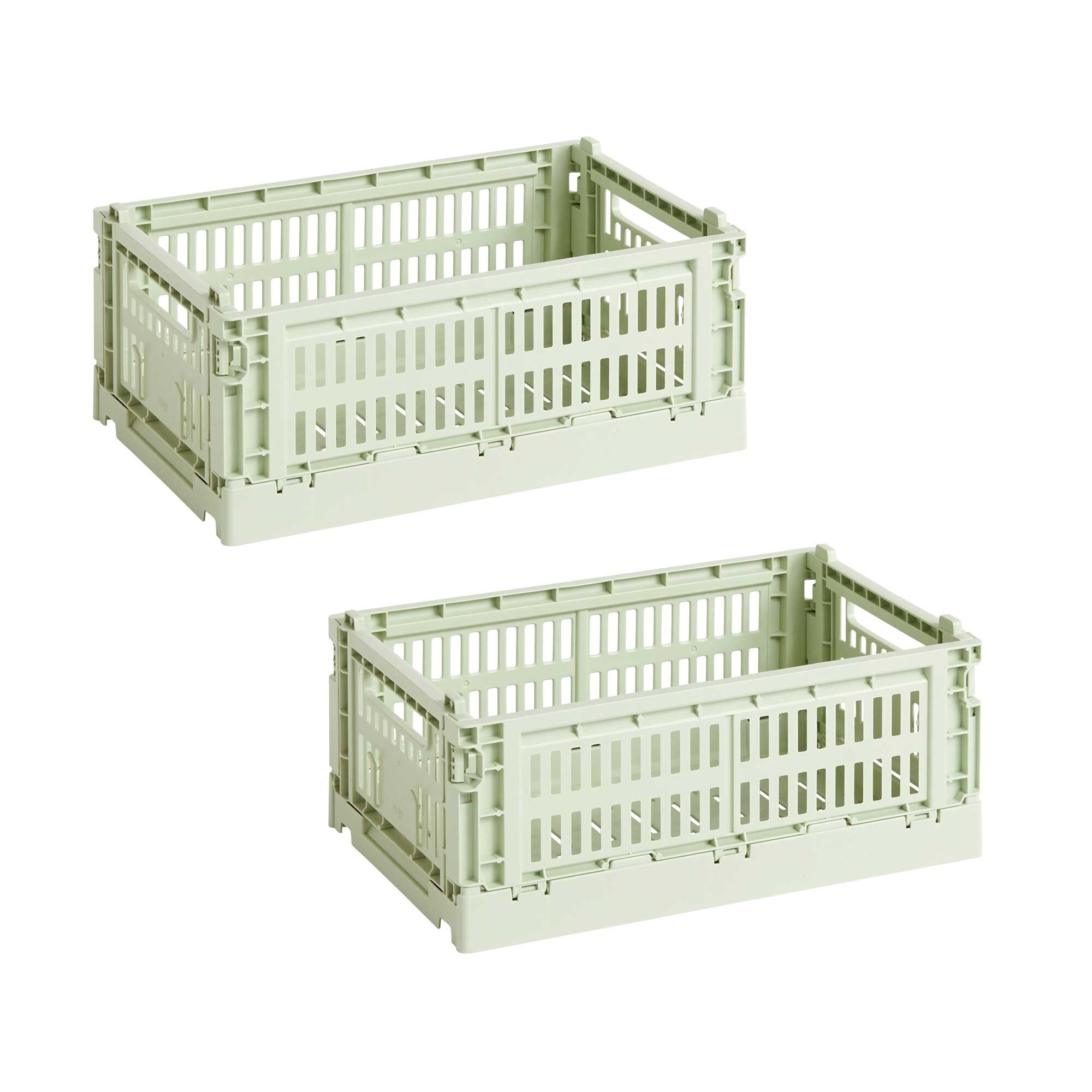 Colour Crate Recycled S Set of 2