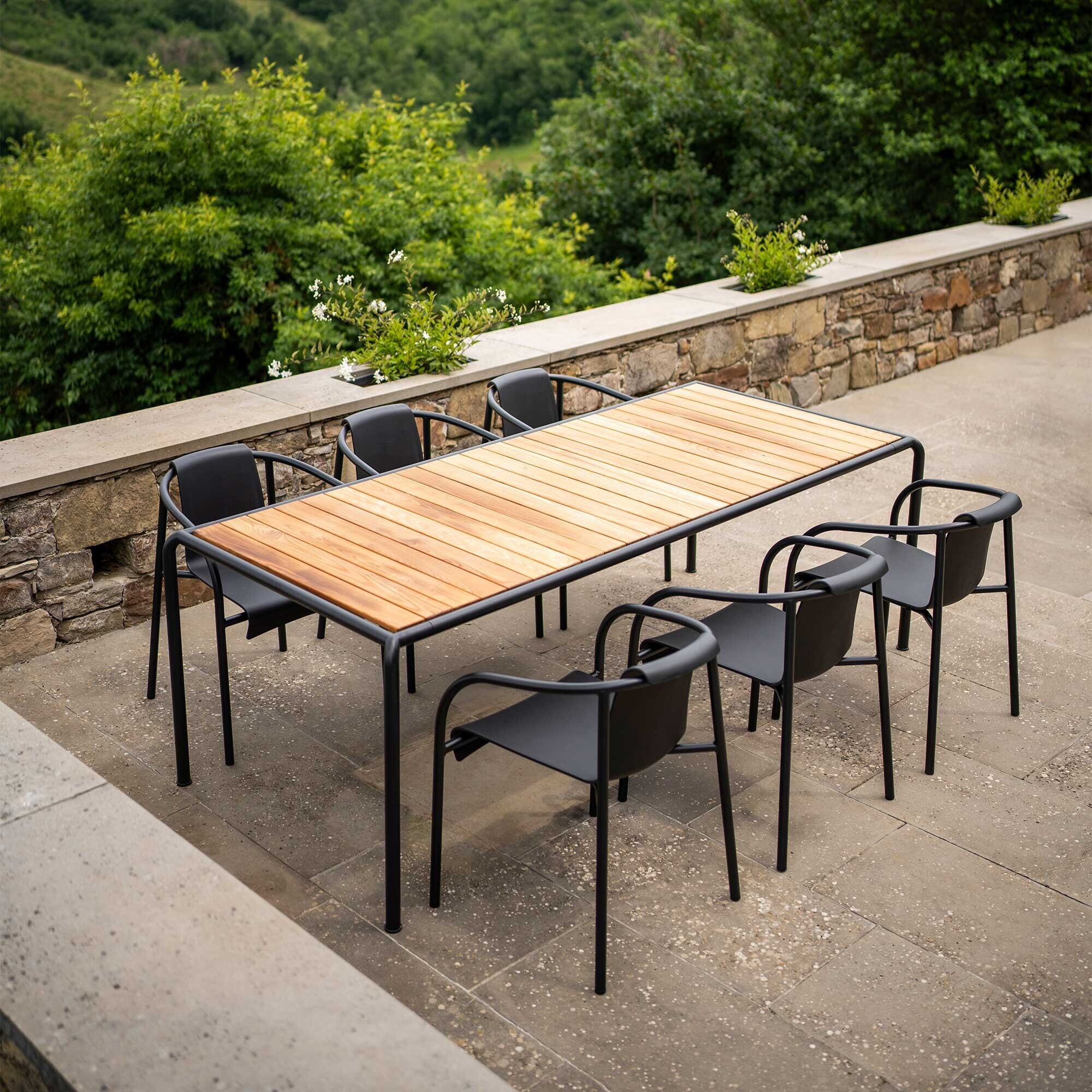 Avanti Outdoor Dining Table Ash 222x98cm