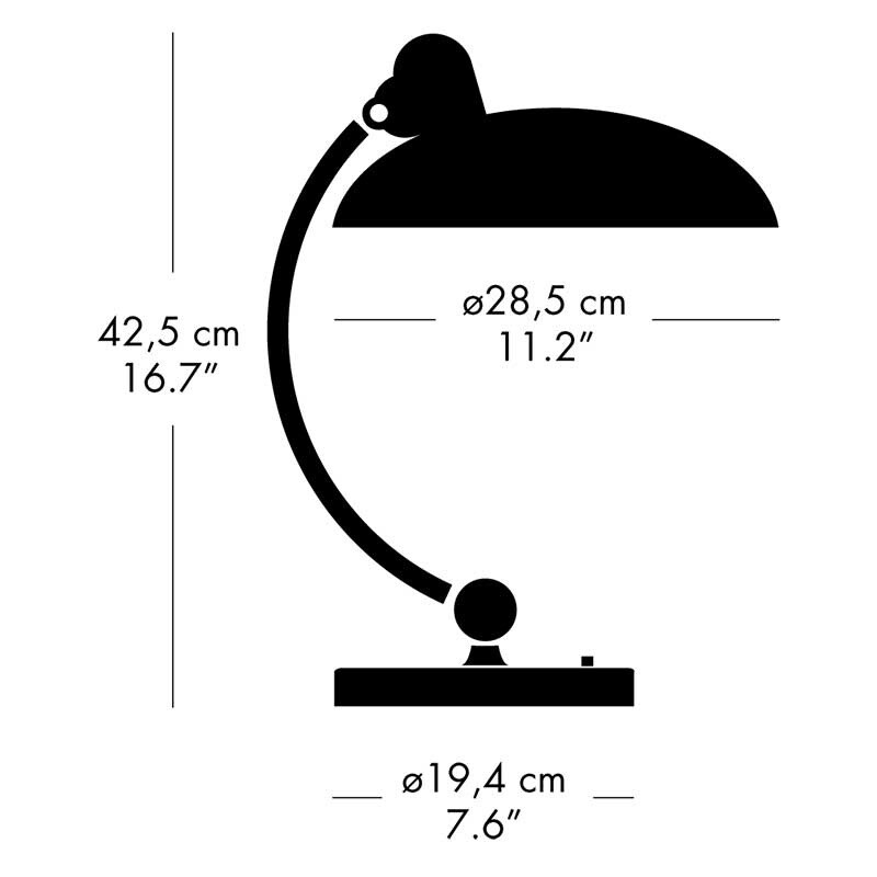 Kaiser Idell™ 6631 Luxus Table Lamp brass