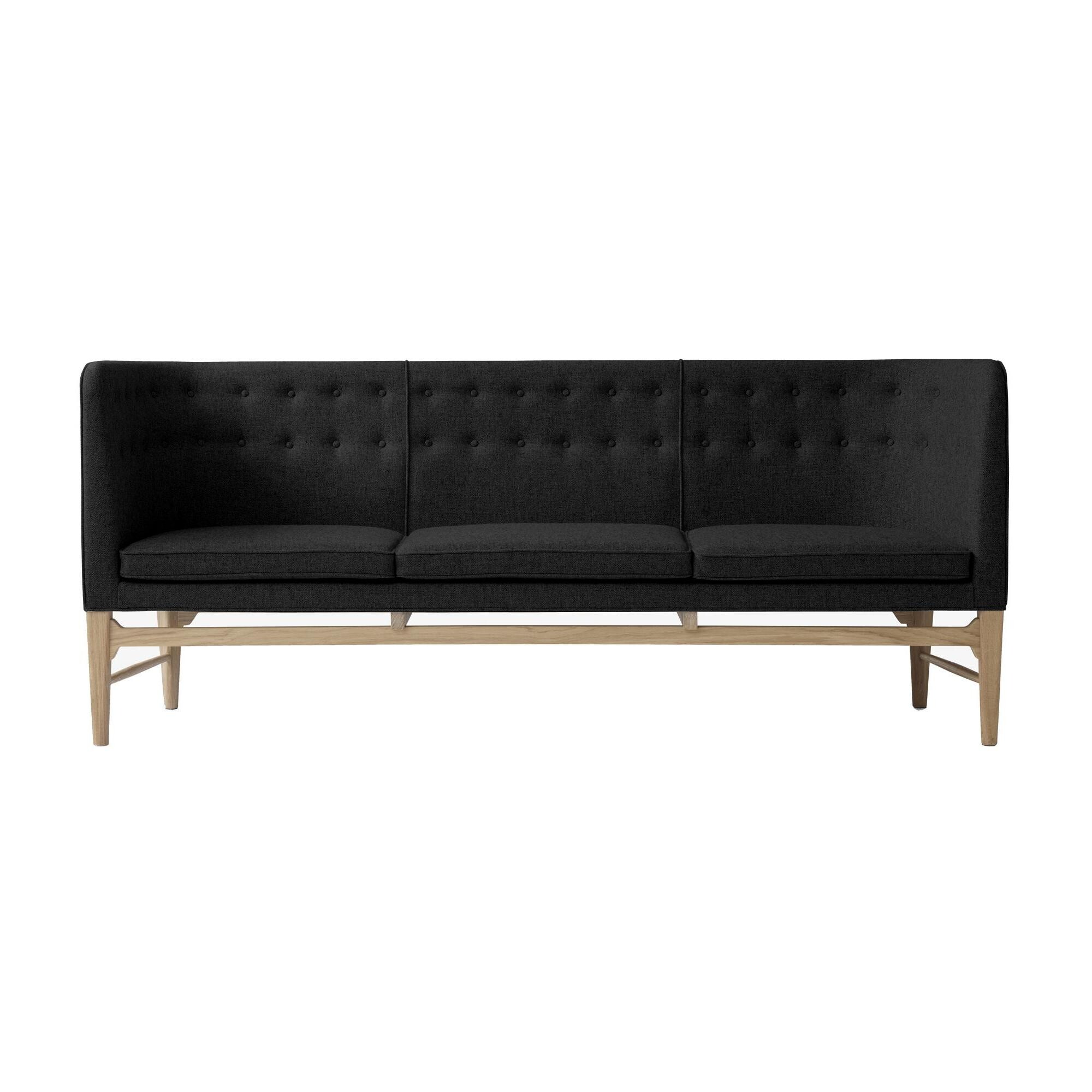 Mayor AJ5 3-Seater Sofa Oak Base