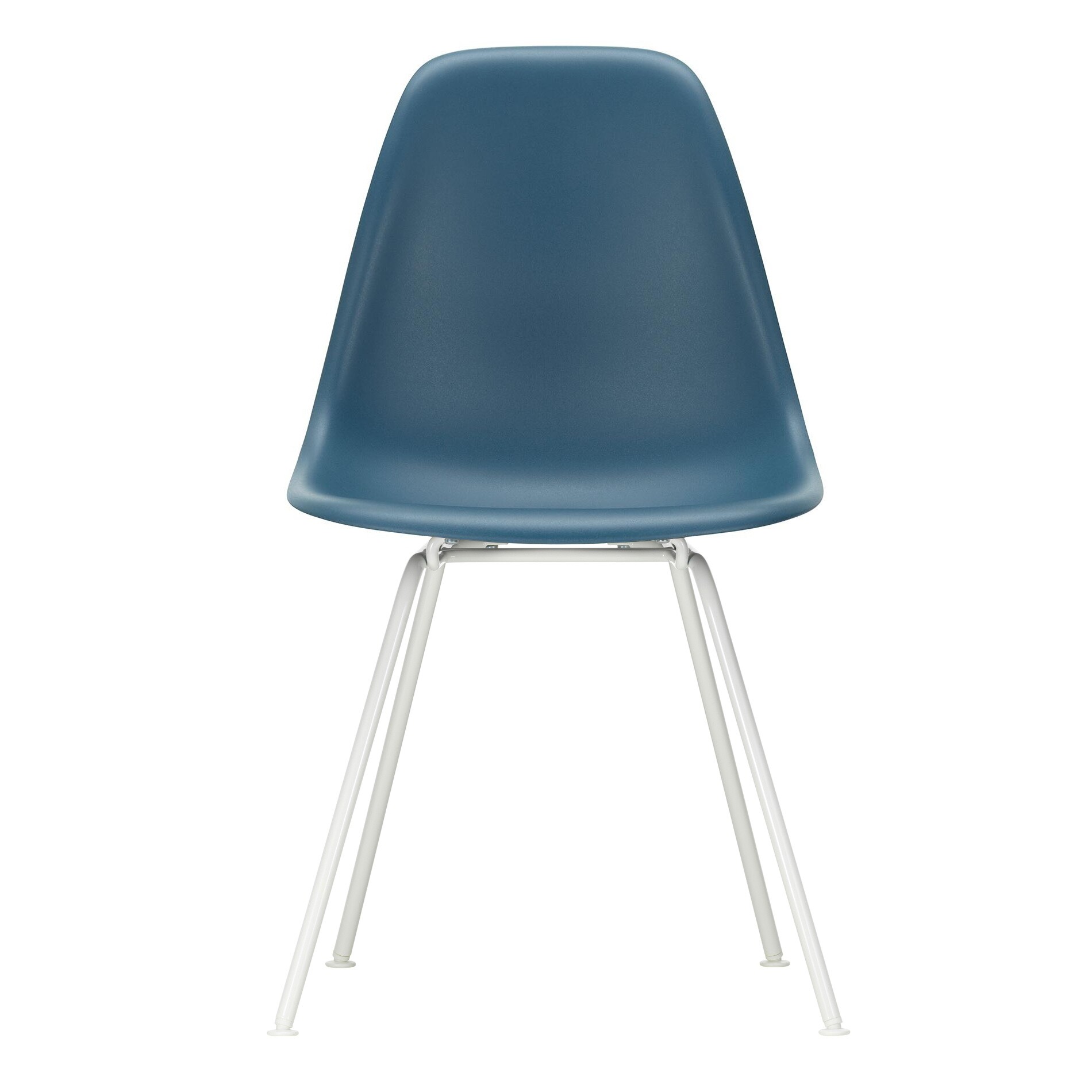 Eames Plastic Side Chair DSX RE White Base