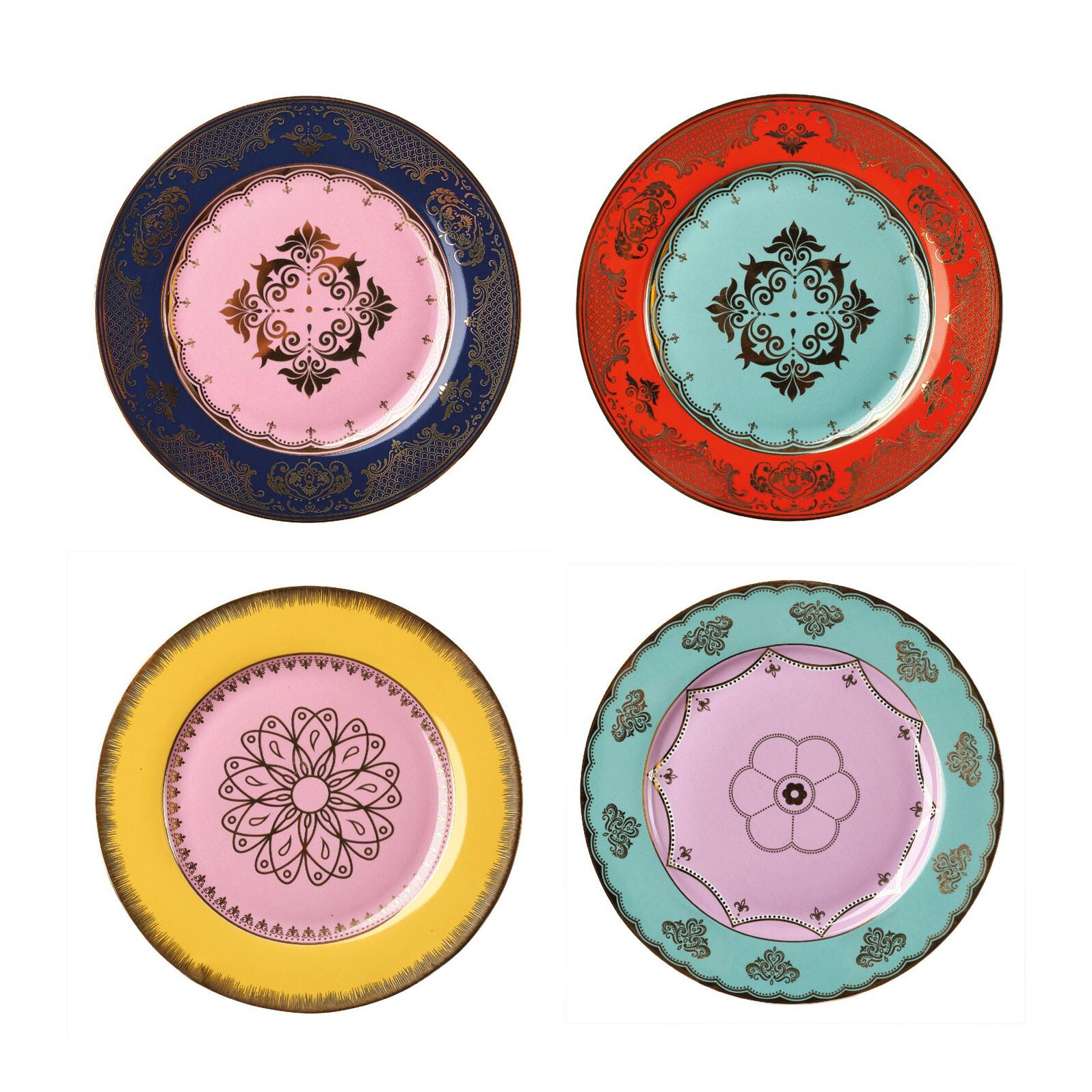 Grandpa Plate Set of 4