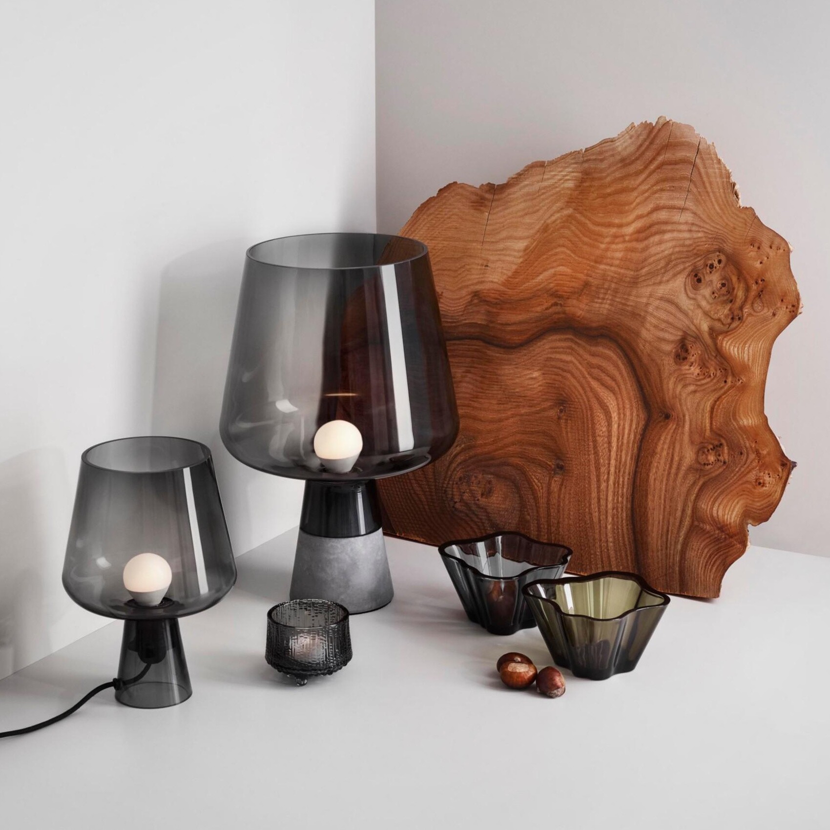 Leimu Table Lamp glass