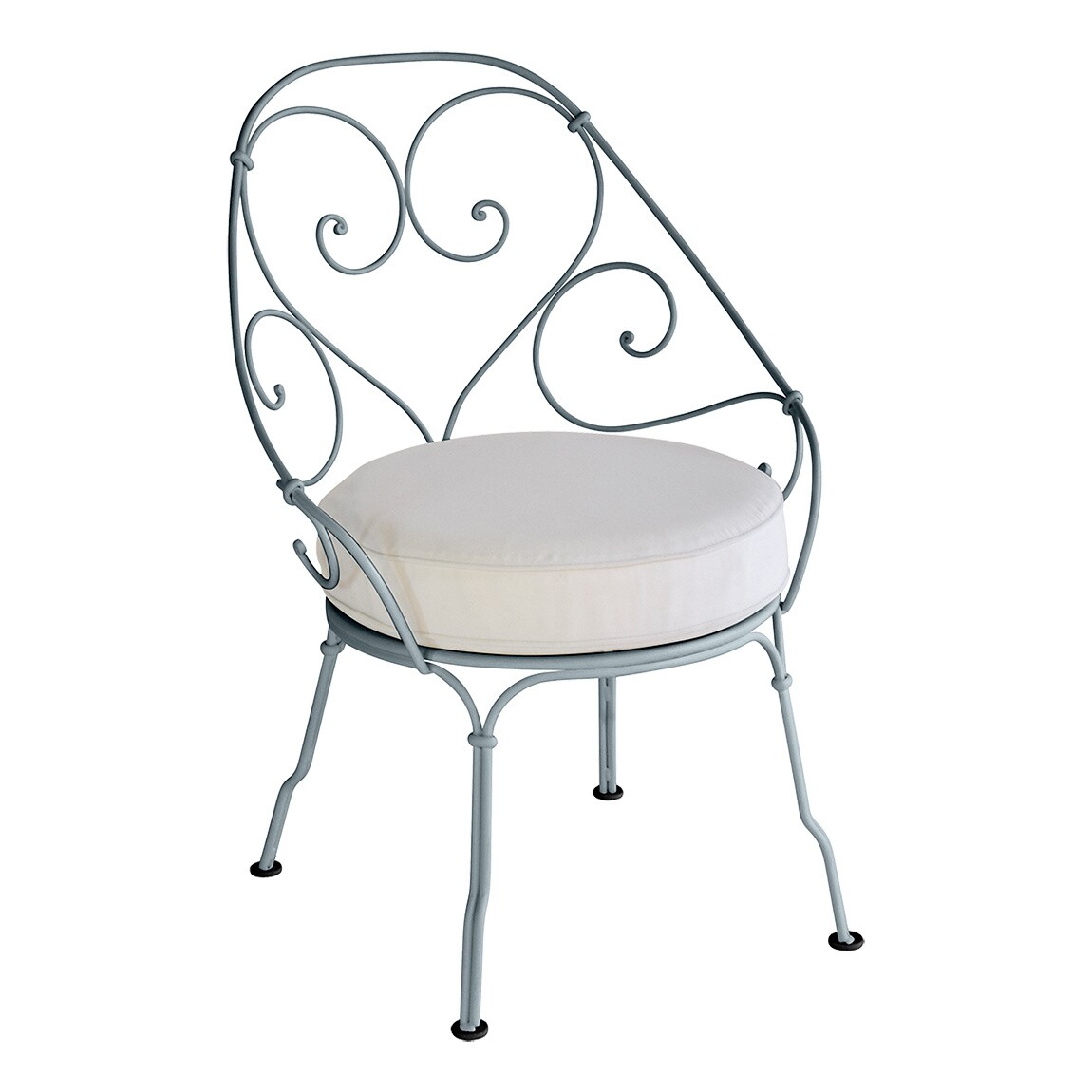 1900 Cabriolet Garden Armchair with Cushion