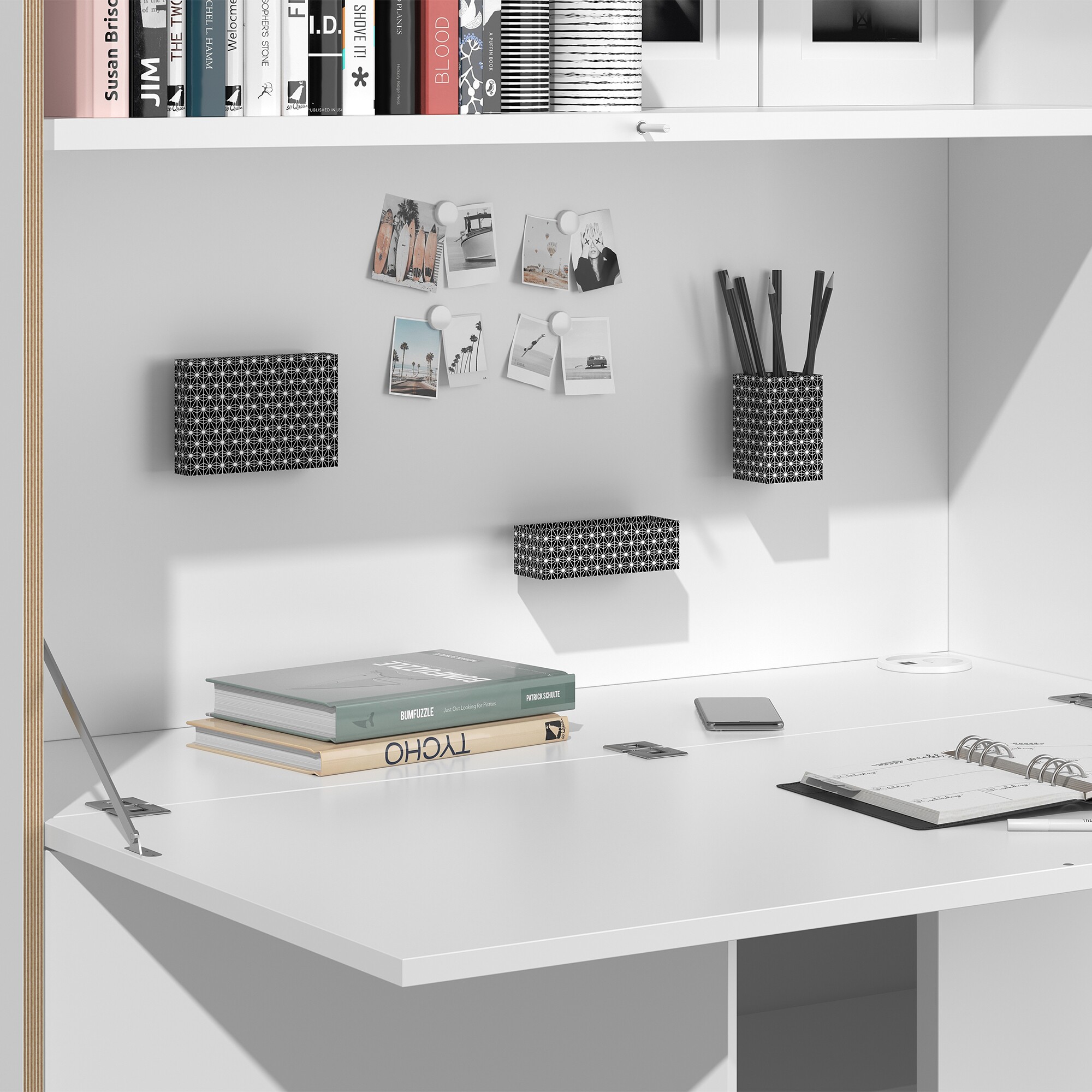 Flai Home-Office Secretar Magnetic 118x36x216.8cm