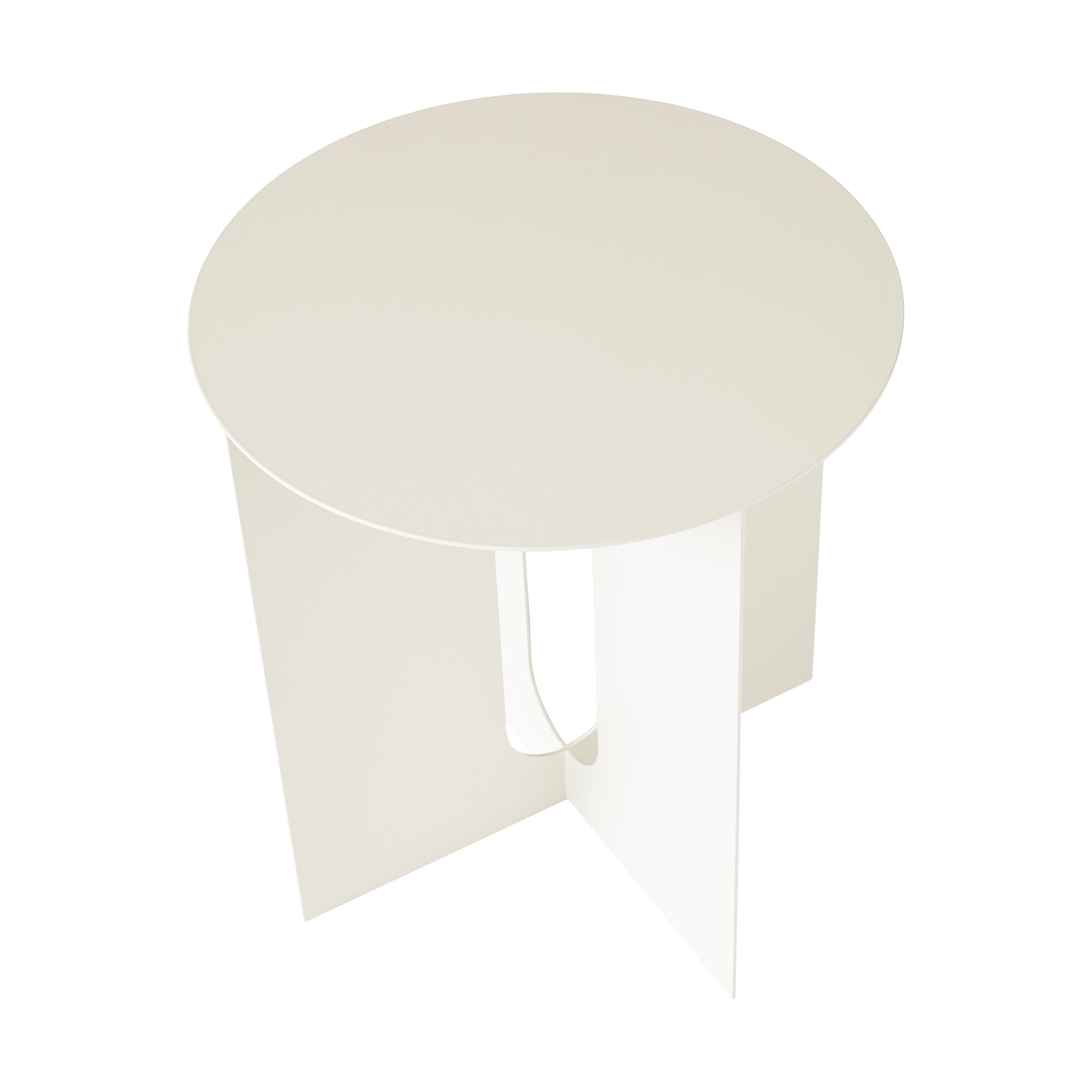 Androgyne Side Table Steel Ø 40cm