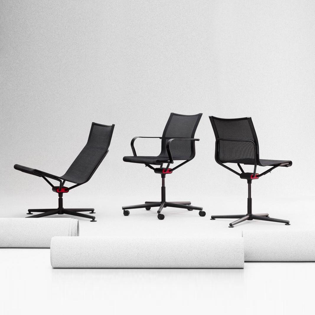 D1 Office Chair Four-Legged Frame