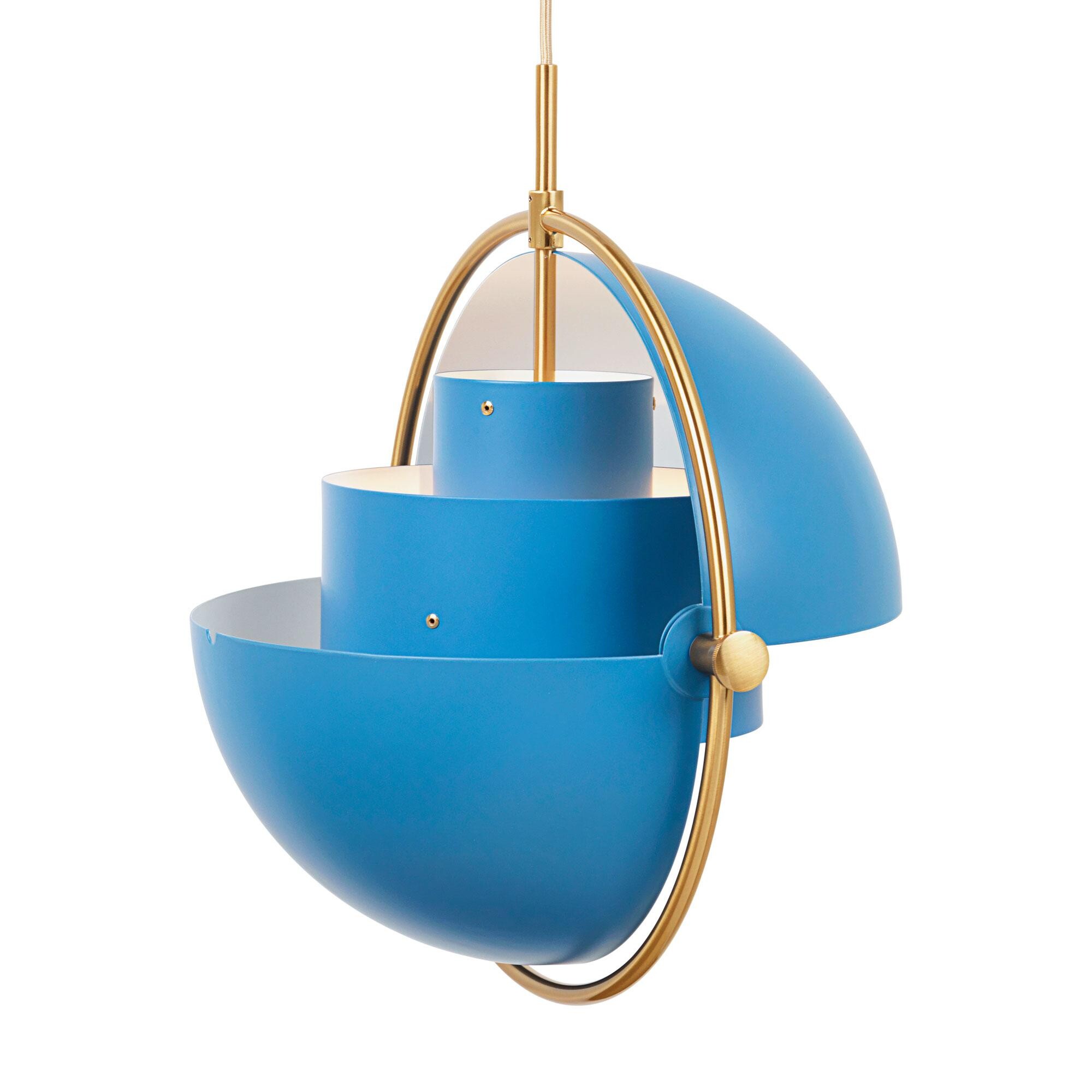 Multi-Lite Suspension Lamp Ø36cm Frame Brass