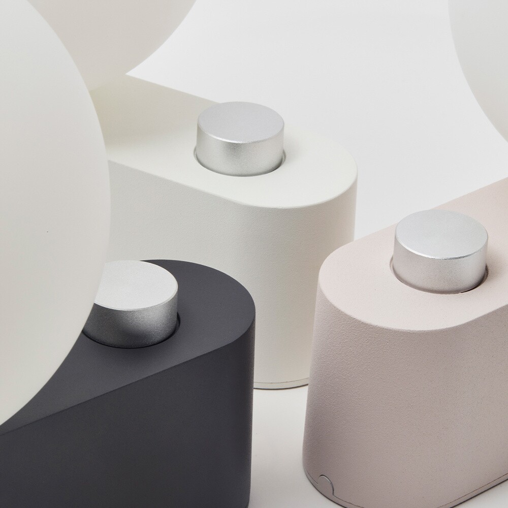 Alumina Table/Wall Lamp + Sphere IV LED E27 8W Dim To Warm