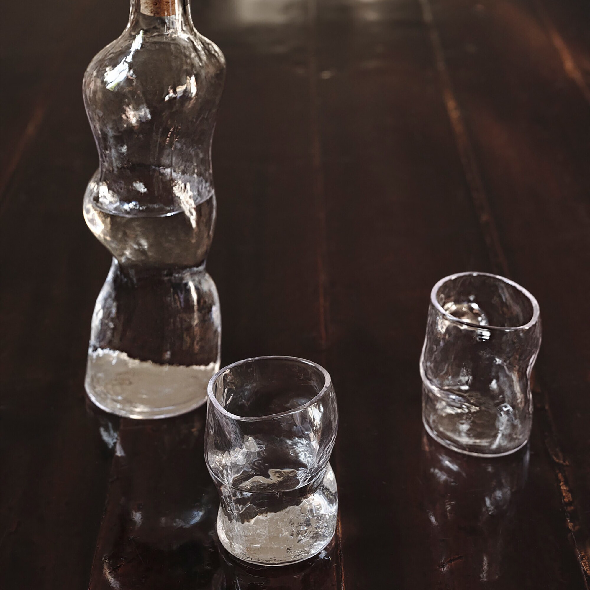 Dimple Glass Set of 2