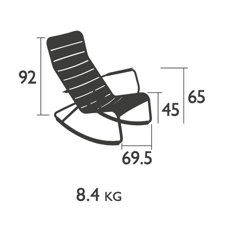 Luxembourg Rocking Chair