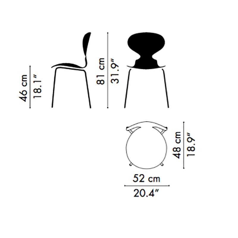 Ant™ Chair Dyed Ash