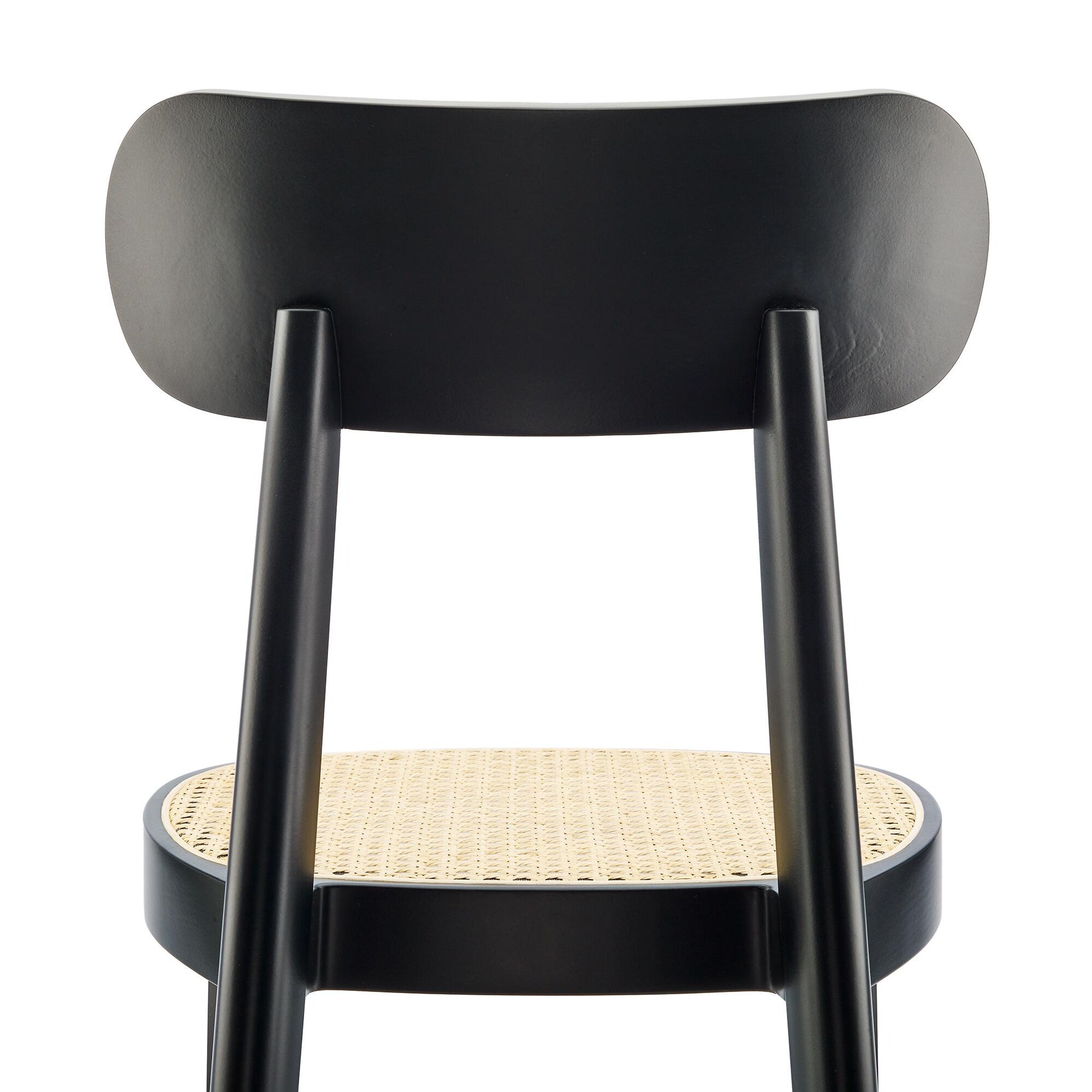 118 Chair with Wickerwork Set of 4