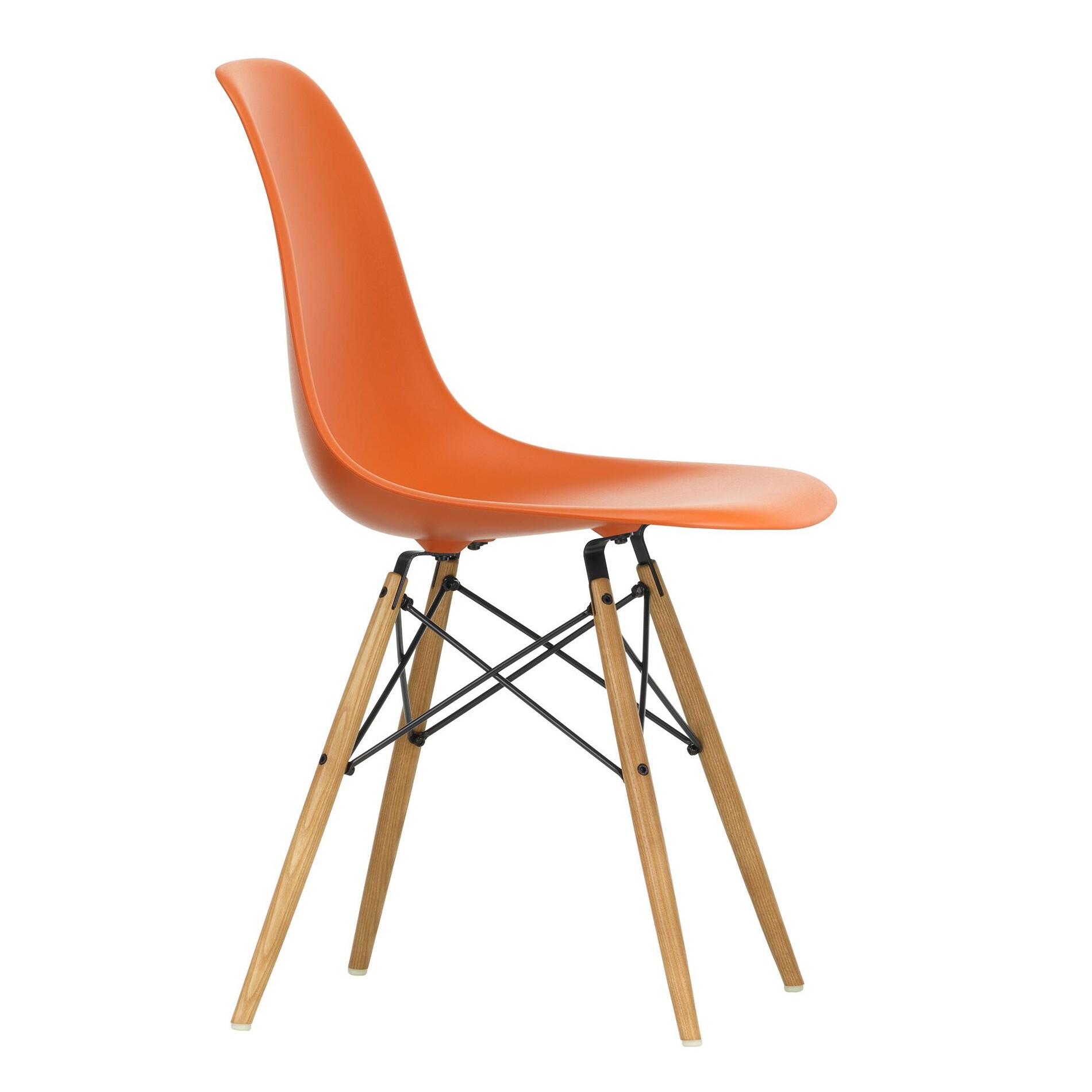 Eames Plastic Side Chair DSW RE Ash Base