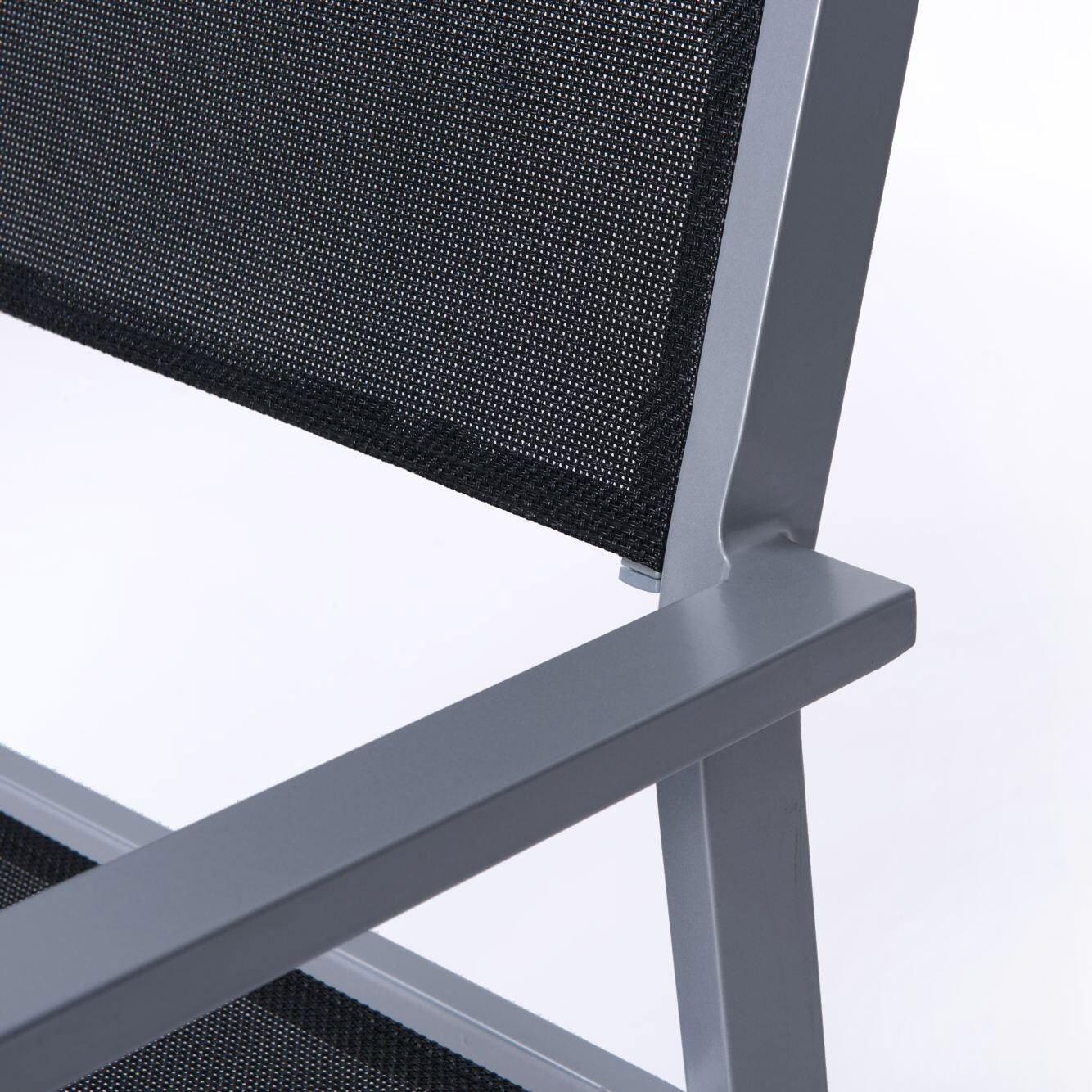 Cubic Garden Armchair Set of 4