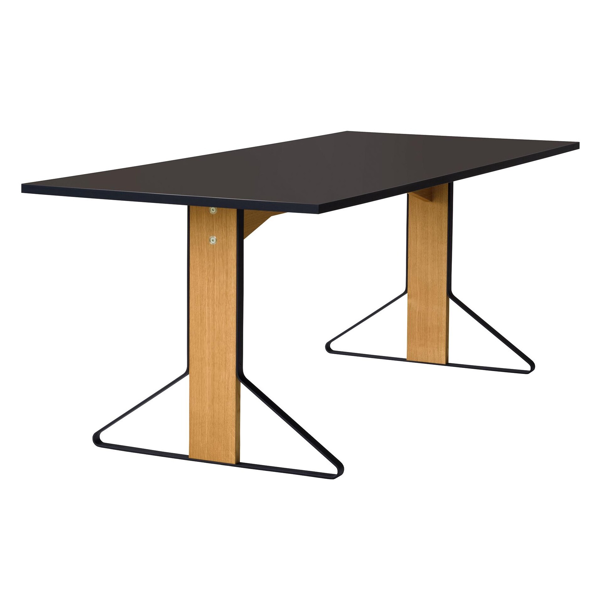 Kaari REB012 Table Clear Lacquered Oak 160x80cm