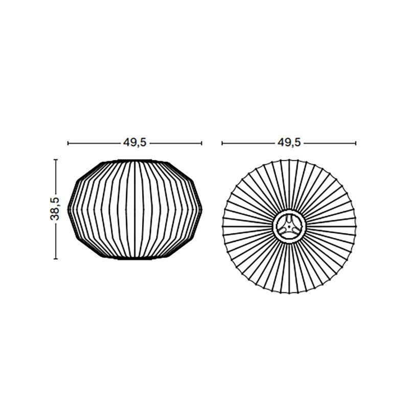 Nelson Angled Sphere Bubble Suspension Lamp