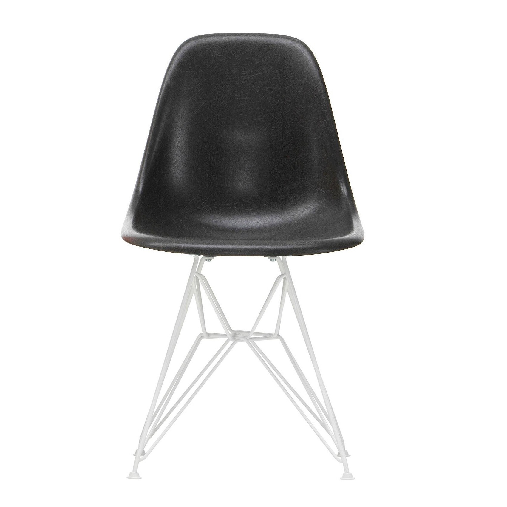 Eames Fiberglass Side Chair DSR White Base