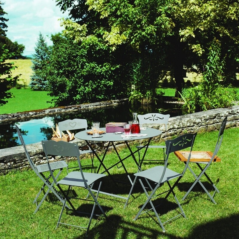 Bistro Folding Table Ø96cm