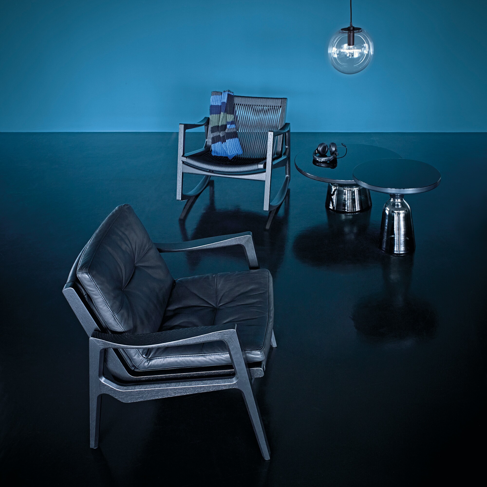 Bell Side Table Steel