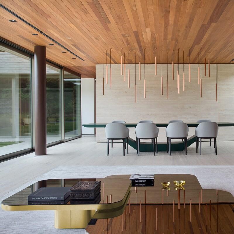 Bow No. 4 Coffee Table 100x100x19cm