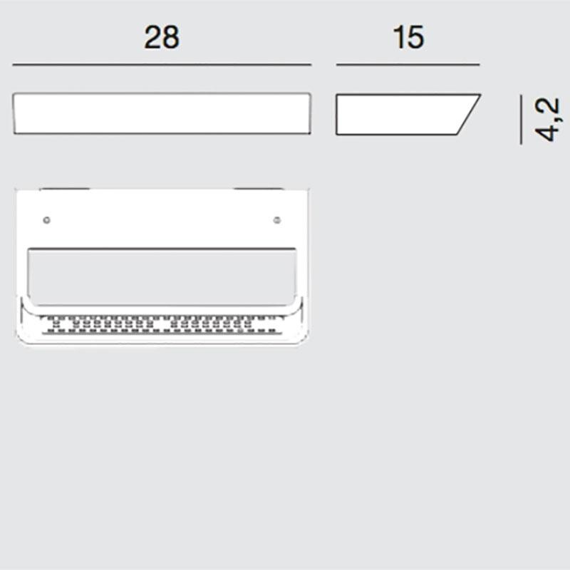 Belvedere W2 LED Wall Lamp 3000K