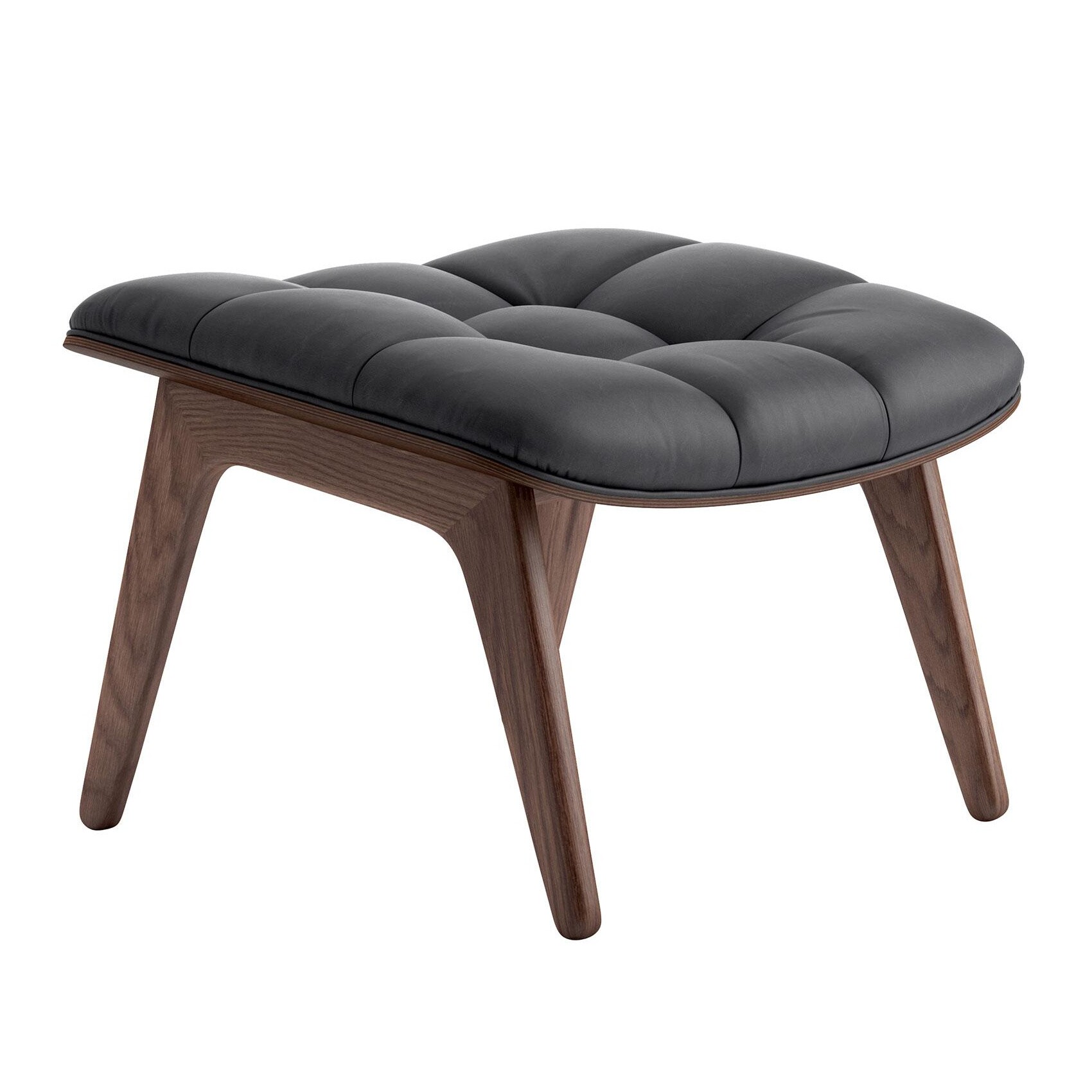 Mammoth Ottoman Dark Stained Oak Base