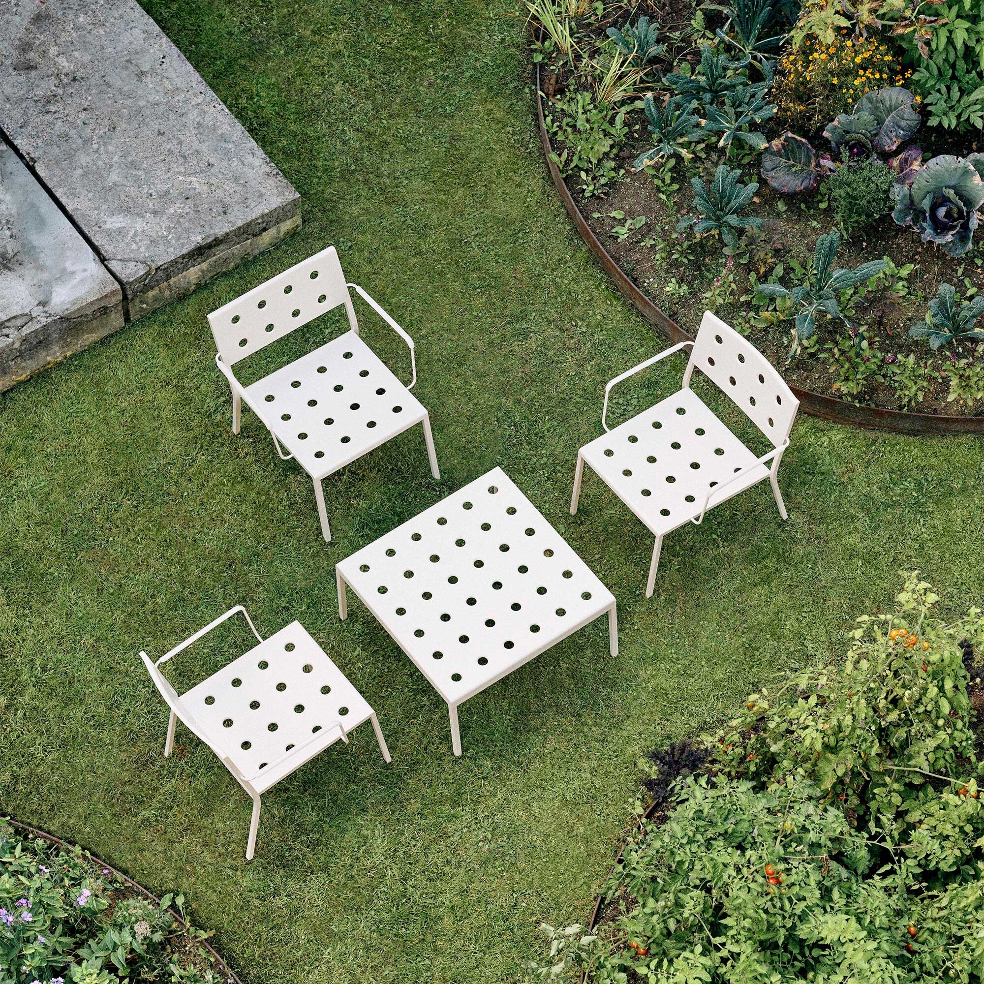 Balcony Outdoor Side Table 75x76x39cm