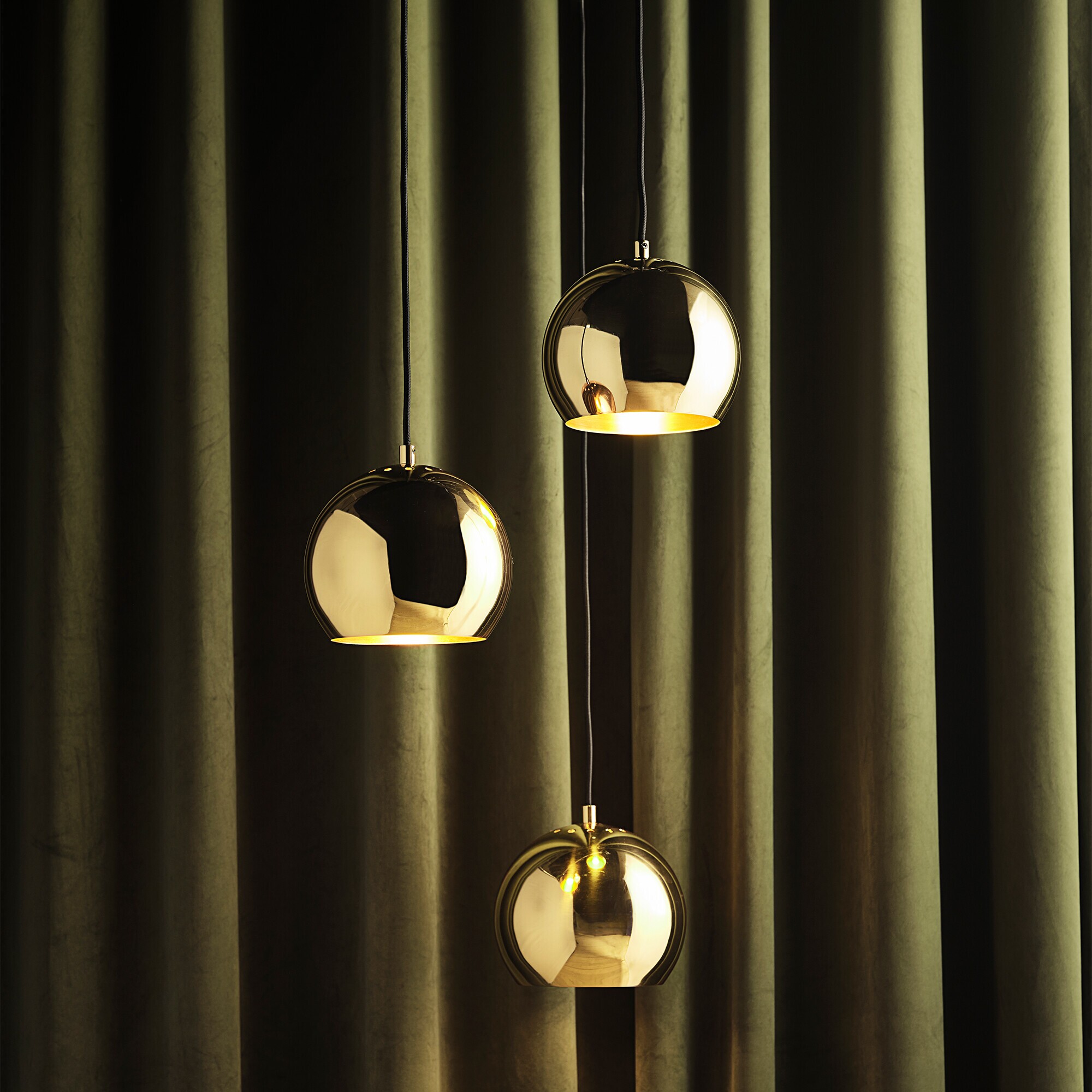 Ball Suspension Lamp Ø18cm Solid
