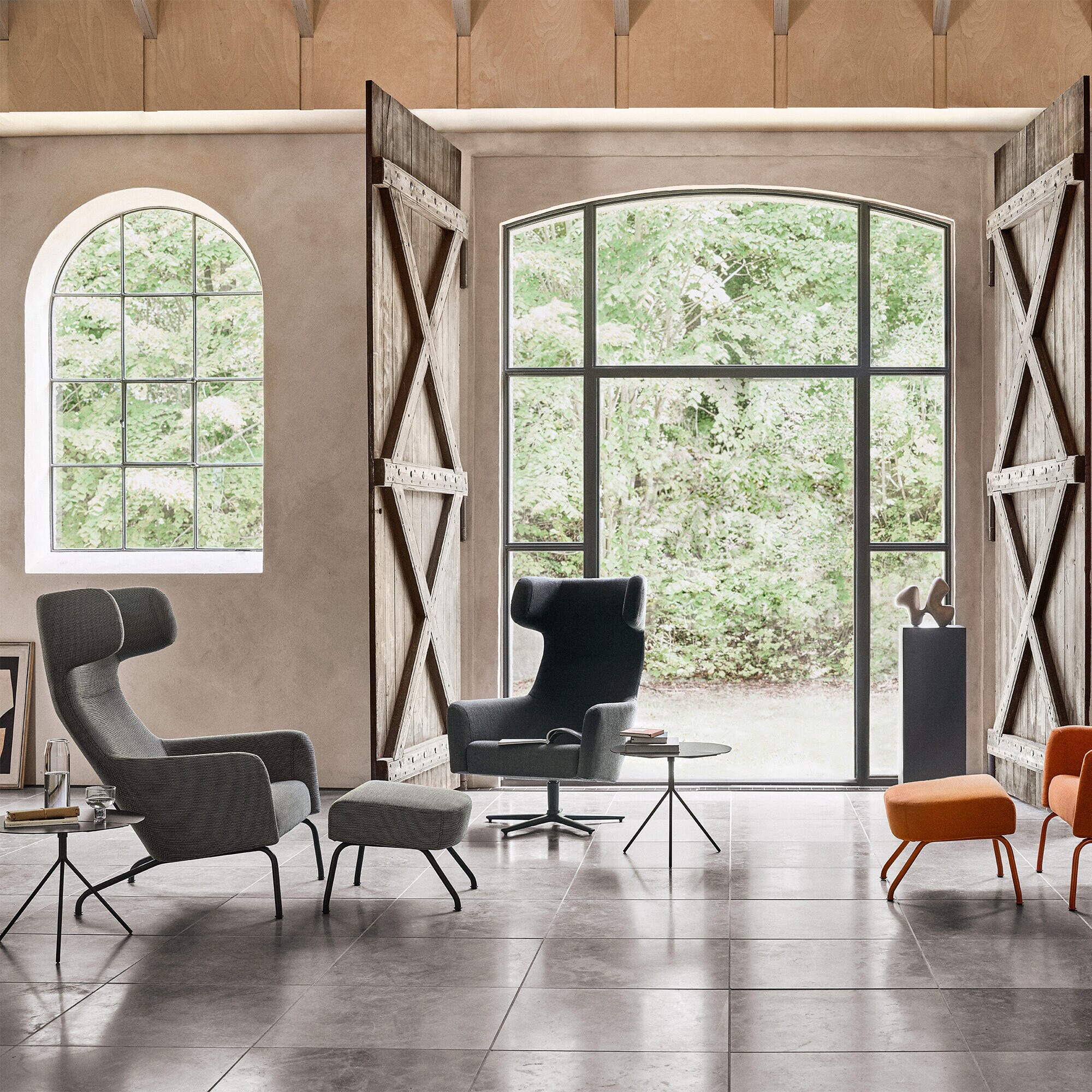 Havana Swivel Wingback Chair