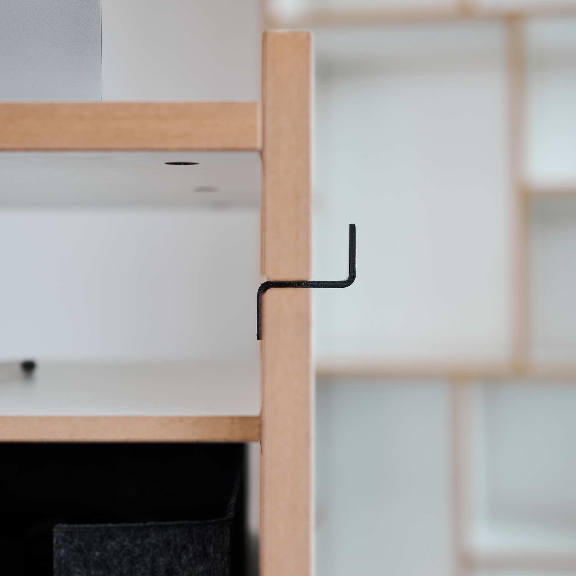 Fahrbar Mobile Trolley with Compartments Triple