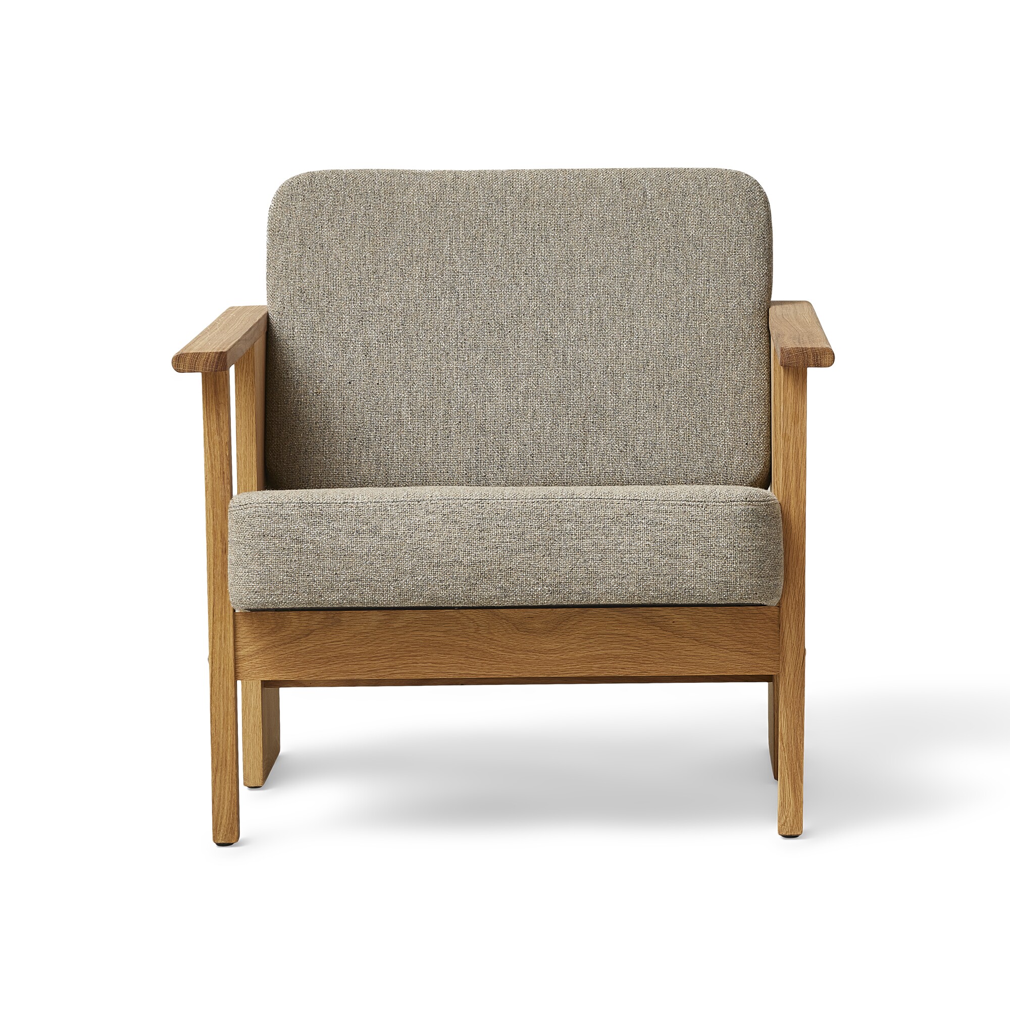 Block Lounge Chair Oak Oiled